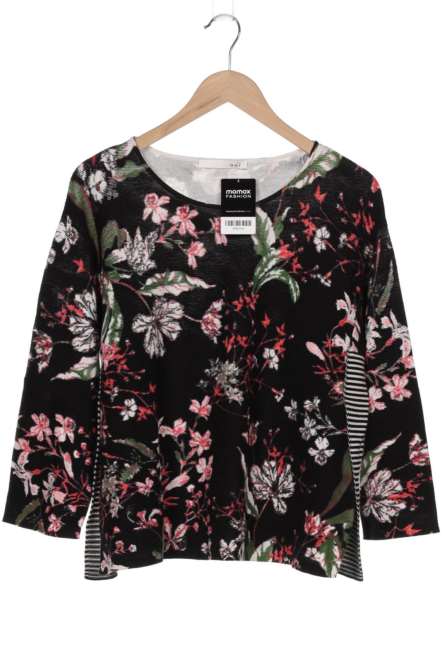 

Oui Damen Pullover, schwarz, Gr. 40