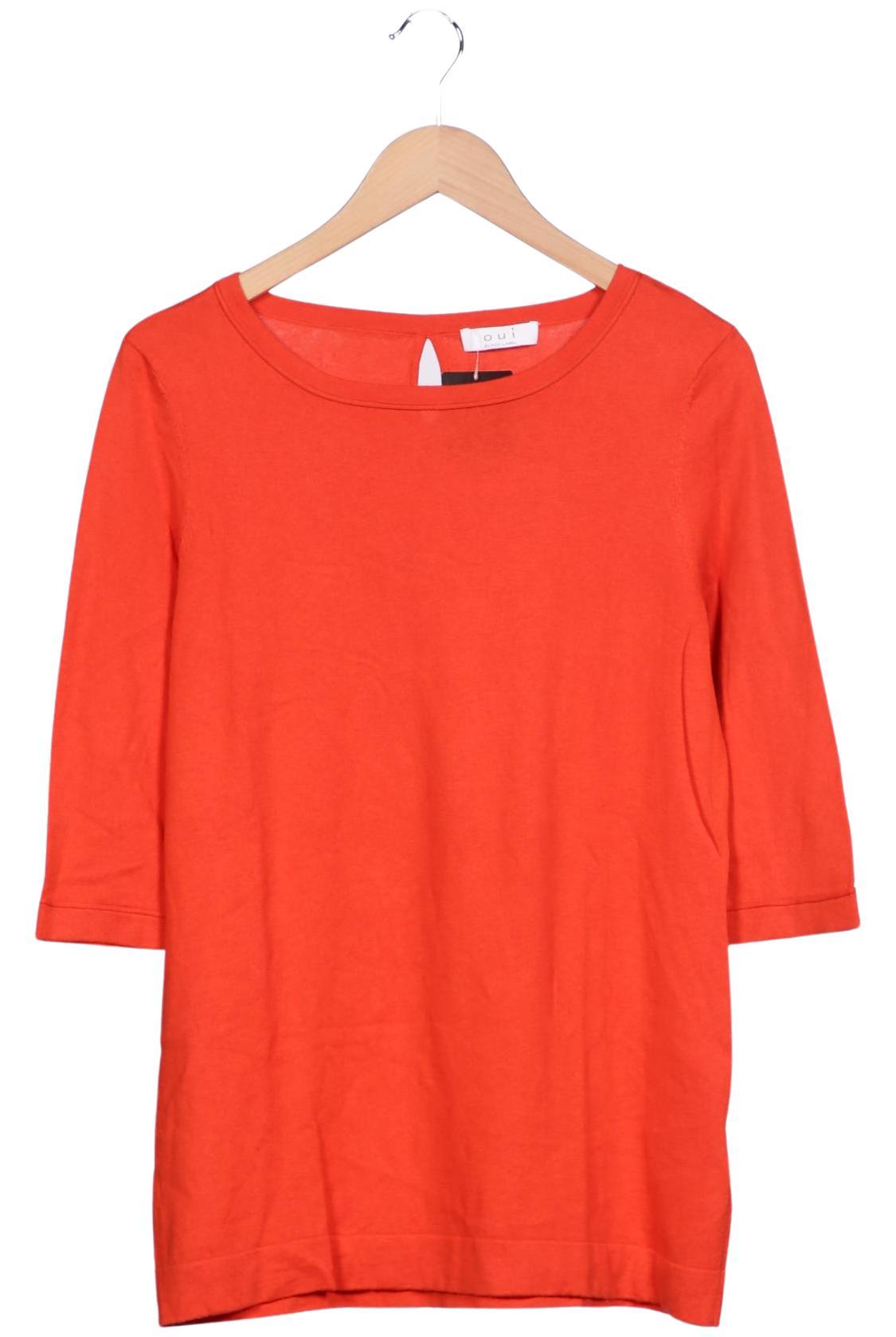 

Oui Damen Pullover, rot, Gr. 42