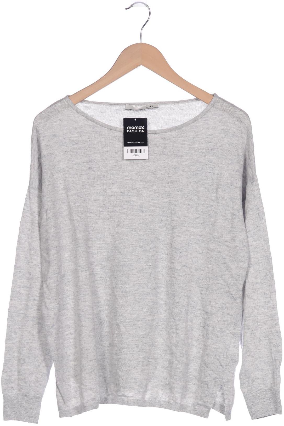 

Oui Damen Pullover, grau, Gr. 40