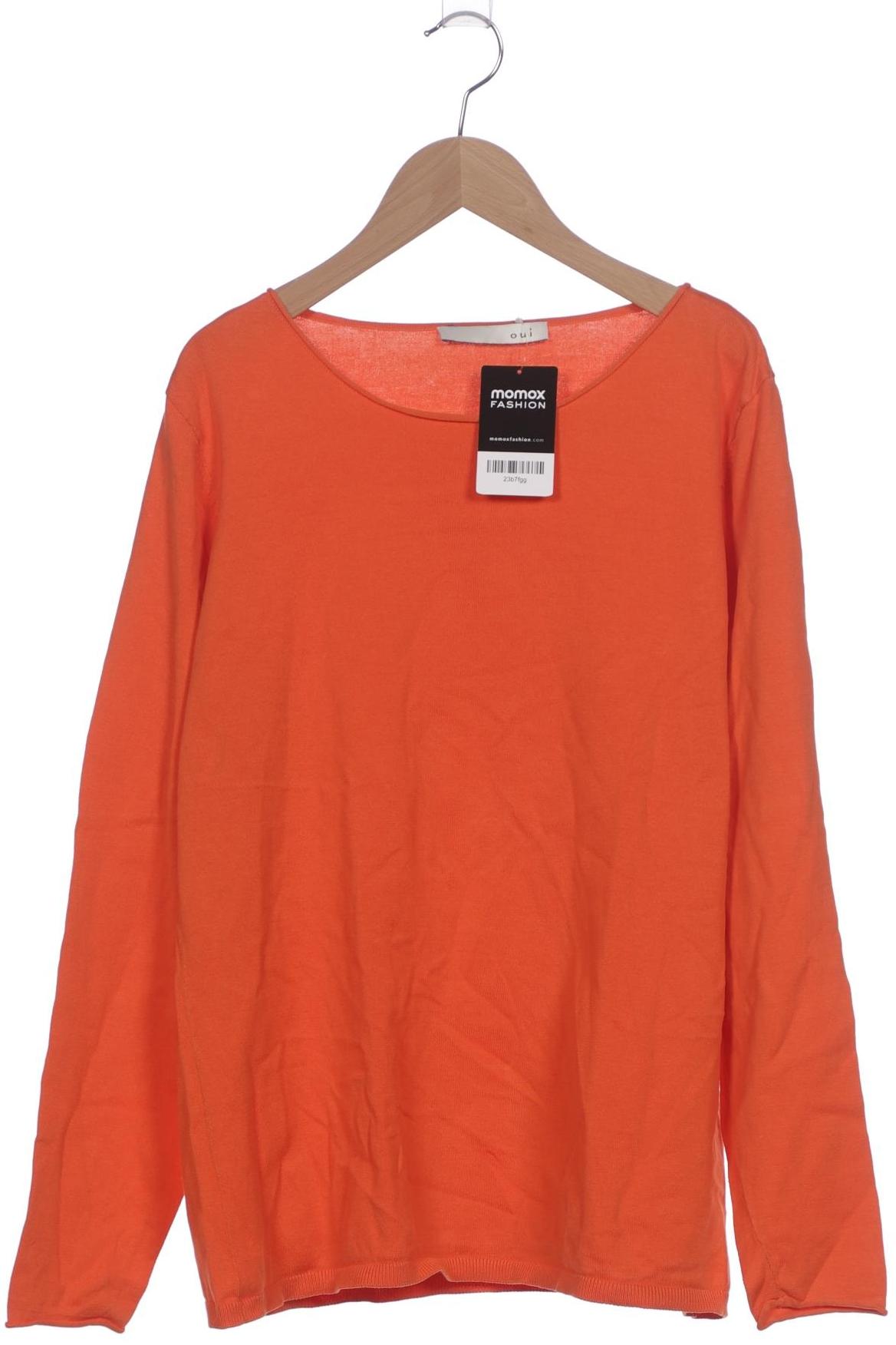 

Oui Damen Pullover, orange, Gr. 46