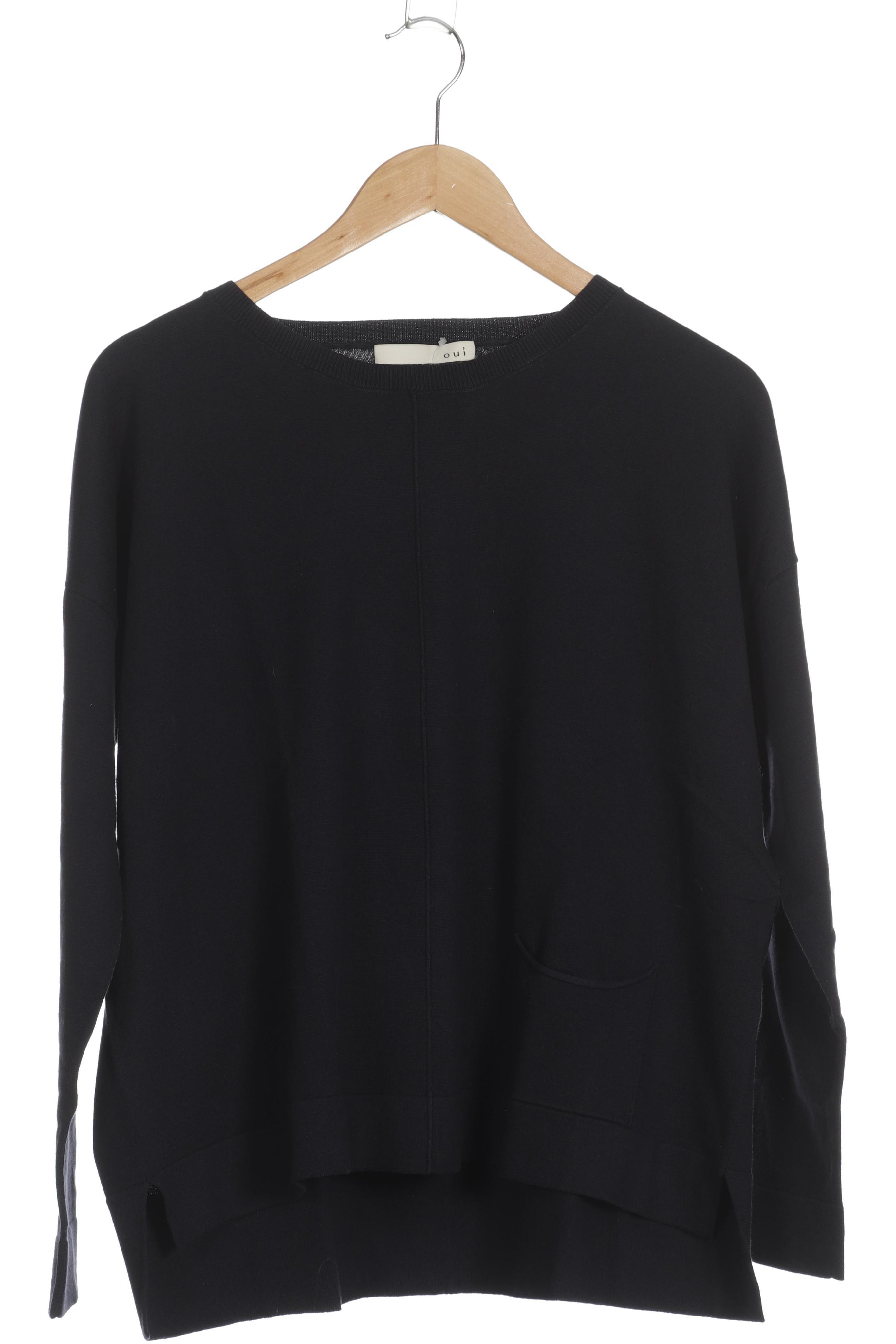

Oui Damen Pullover, blau, Gr. 42