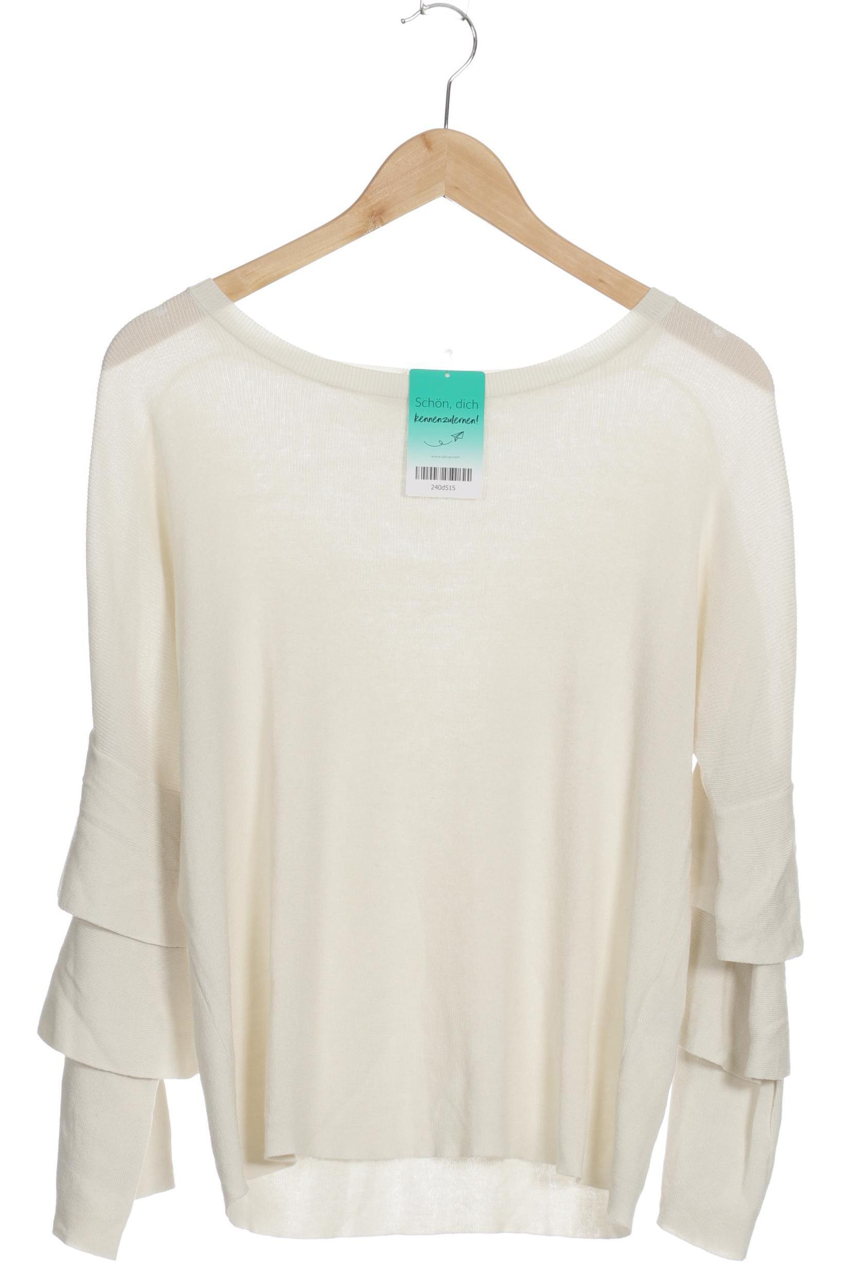 

Oui Damen Pullover, weiß, Gr. 38