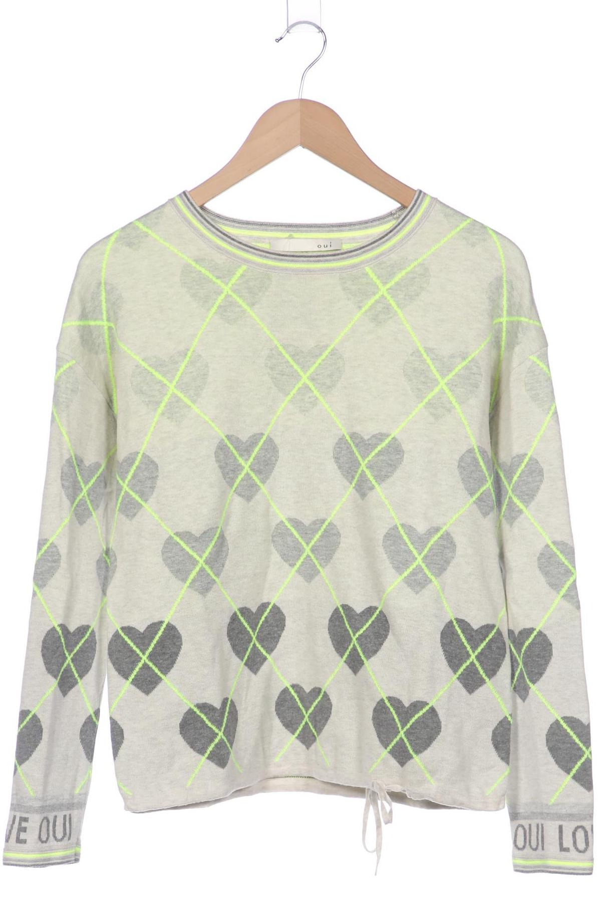 

Oui Damen Pullover, cremeweiß, Gr. 36