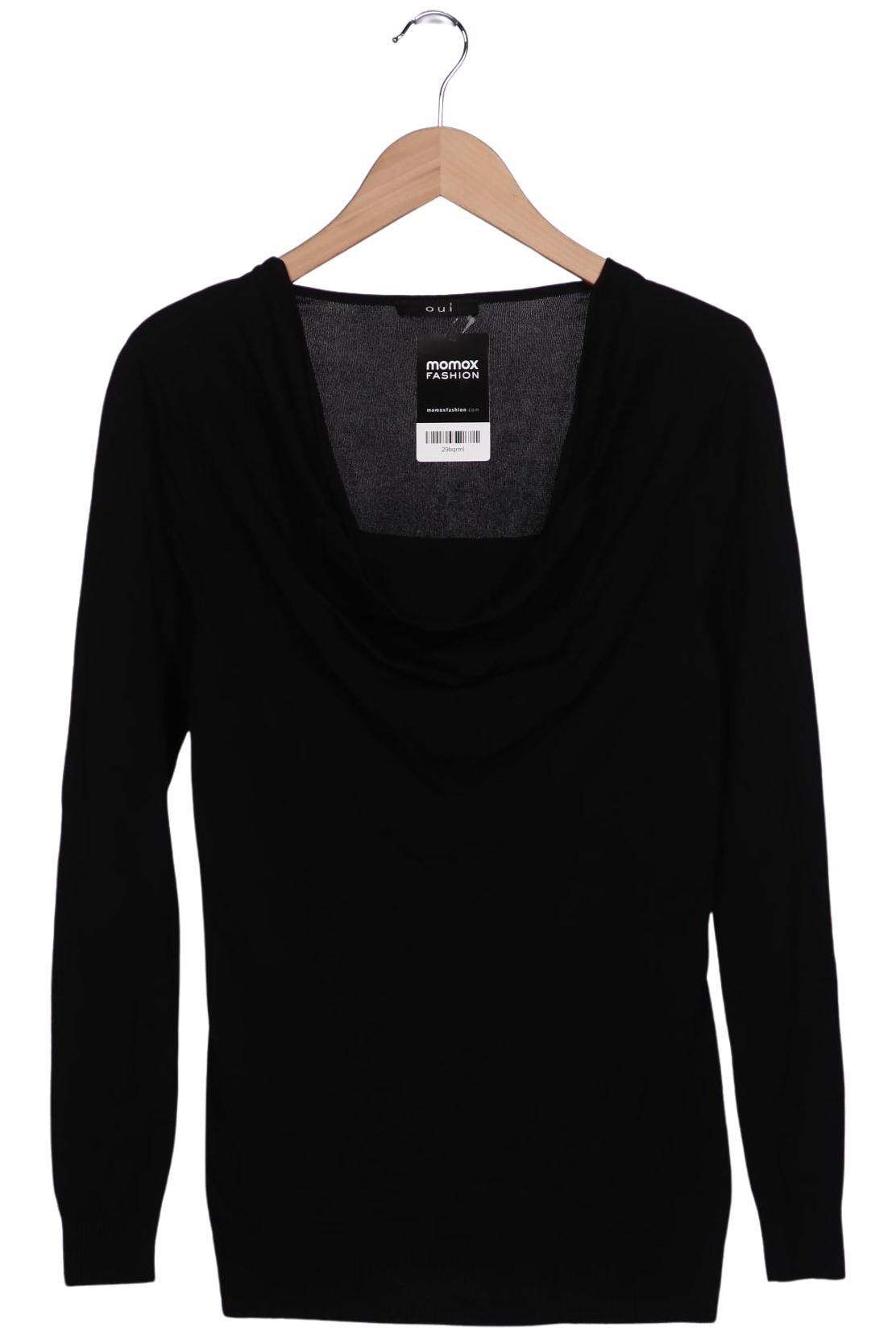 

Oui Damen Pullover, schwarz, Gr. 38