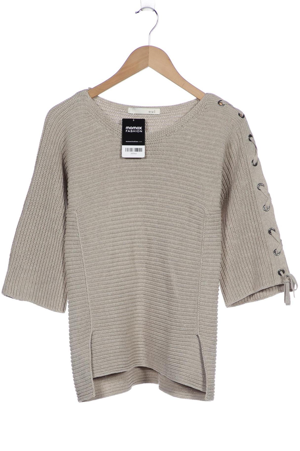 

Oui Damen Pullover, beige