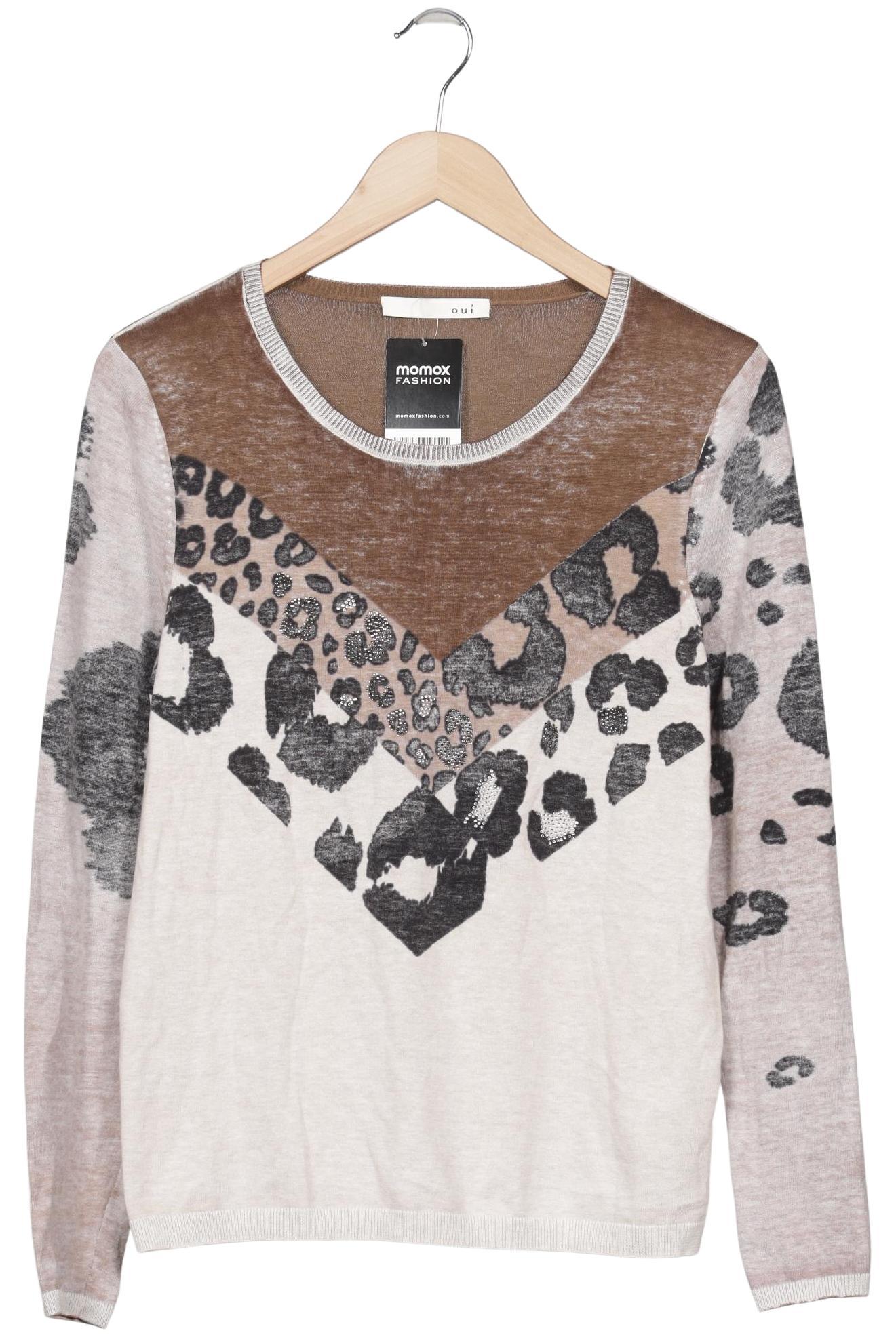 

Oui Damen Pullover, beige, Gr. 40