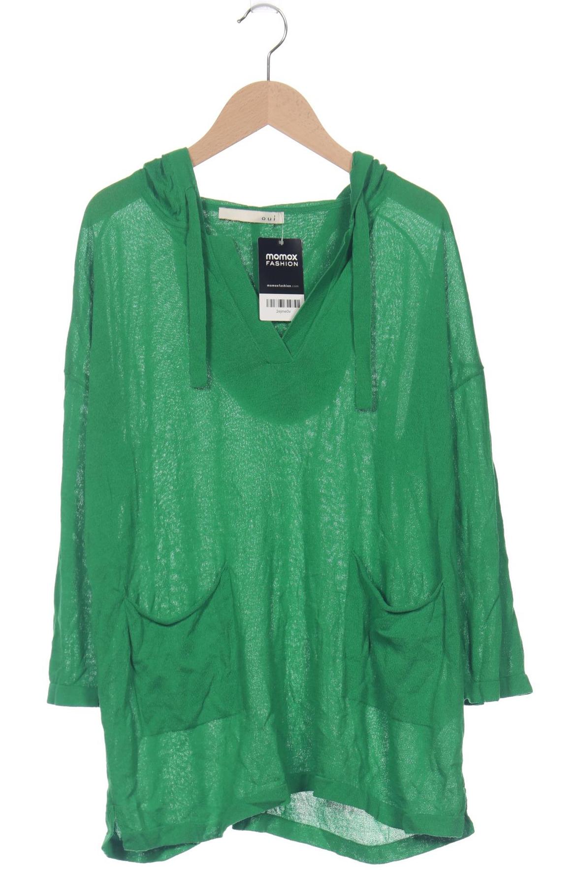 

Oui Damen Pullover, grün, Gr. 42
