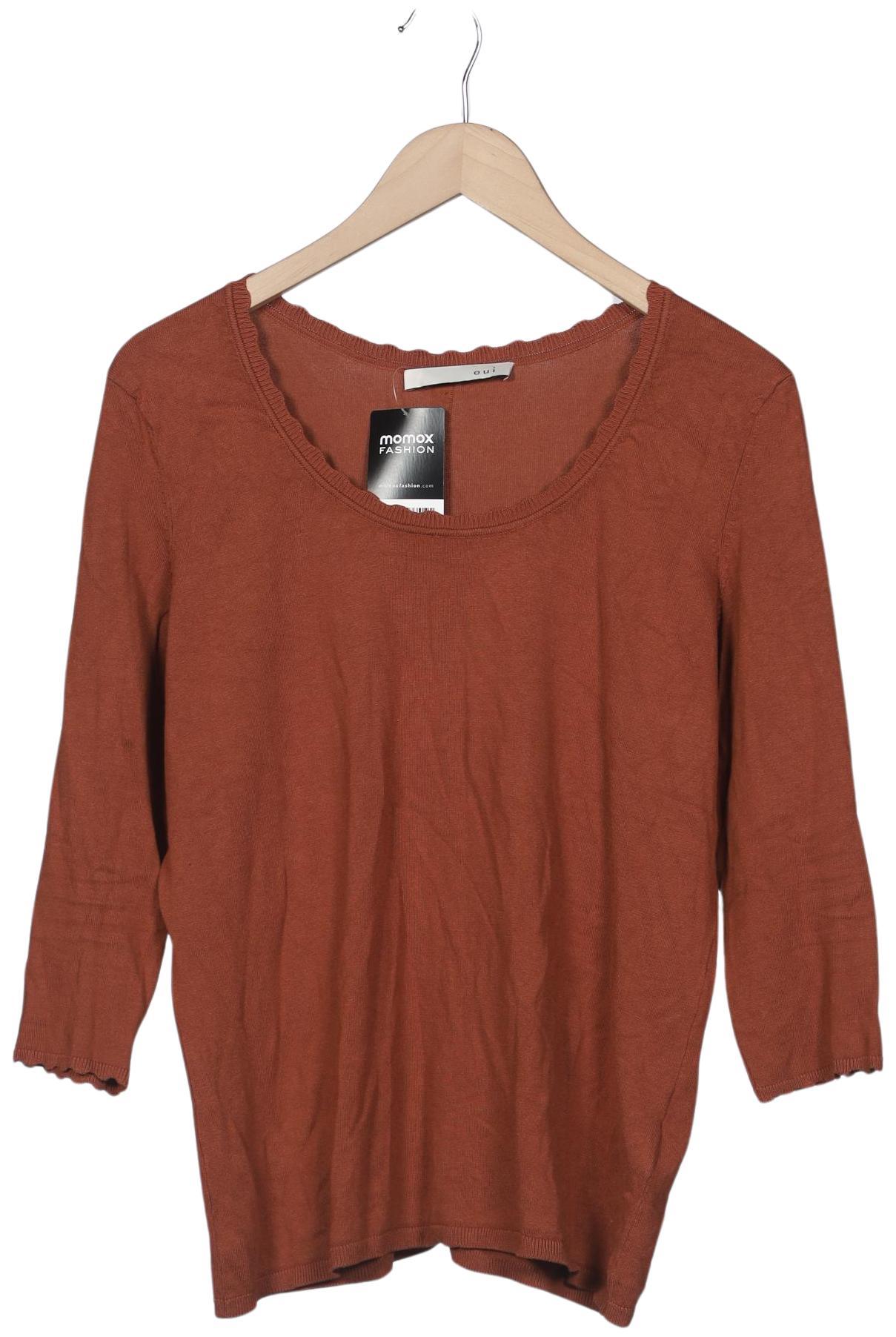 

Oui Damen Pullover, braun, Gr. 42