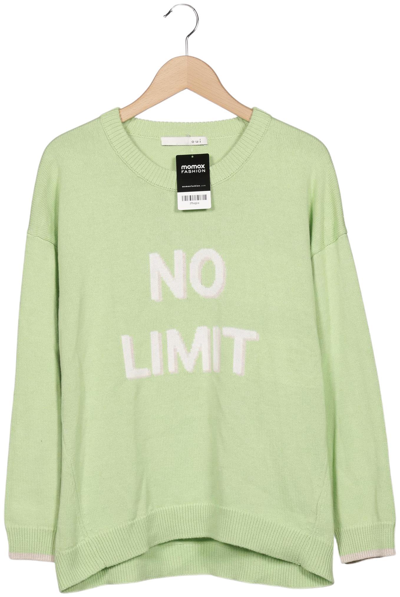 

Oui Damen Pullover, hellgrün, Gr. 42