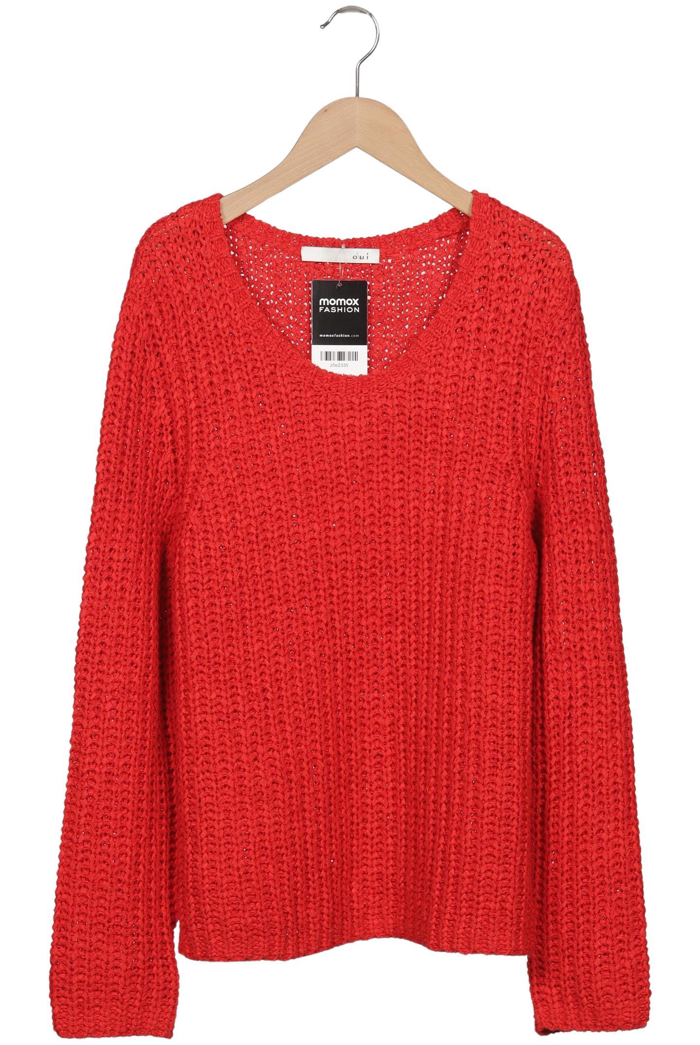 

Oui Damen Pullover, rot, Gr. 40