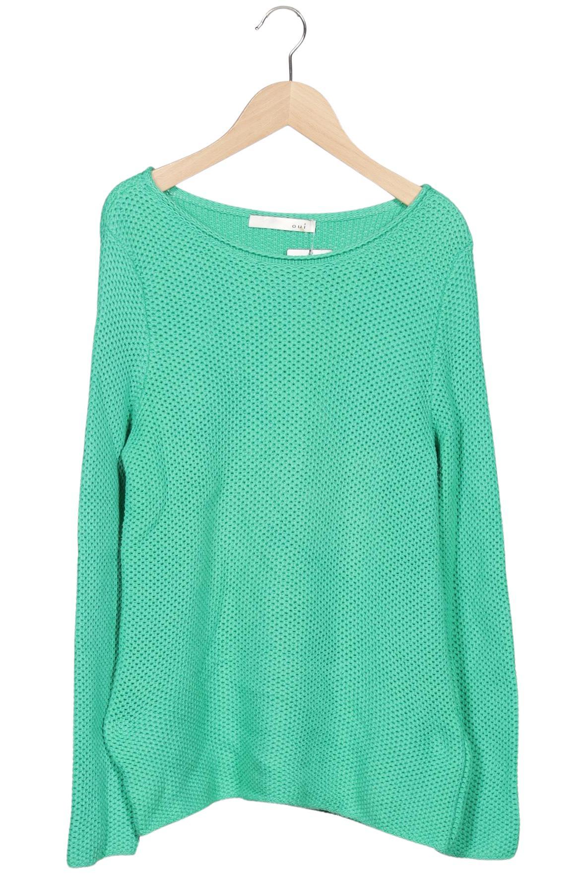 

Oui Damen Pullover, hellgrün, Gr. 36