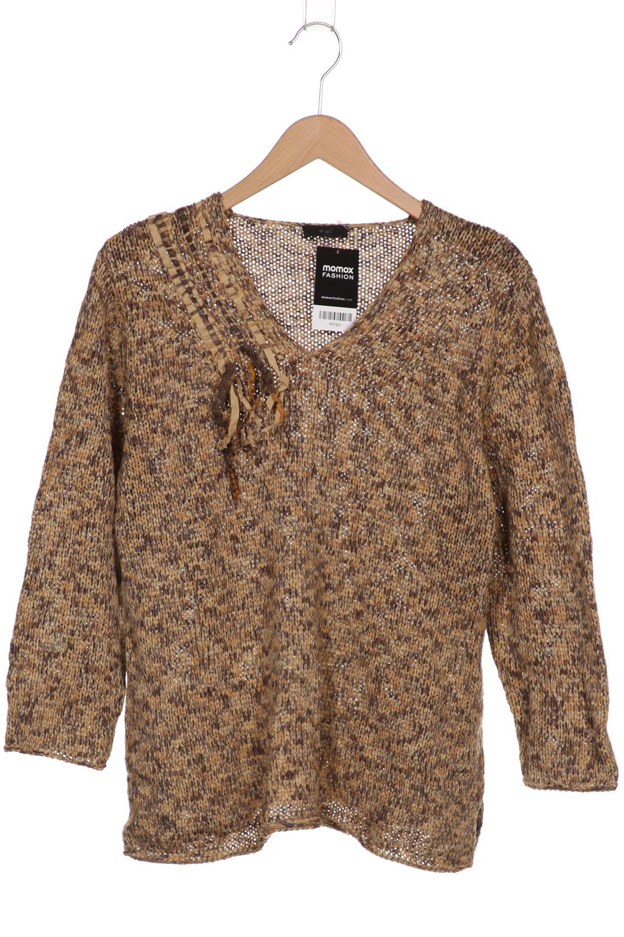 

Oui Damen Pullover, beige