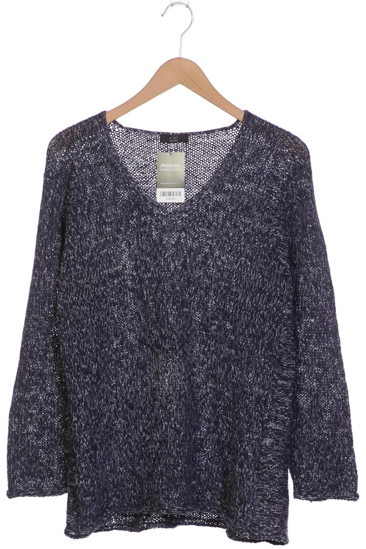 

Oui Damen Pullover, marineblau