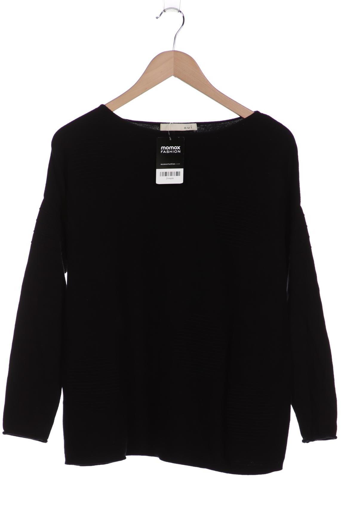 

Oui Damen Pullover, schwarz, Gr. 38