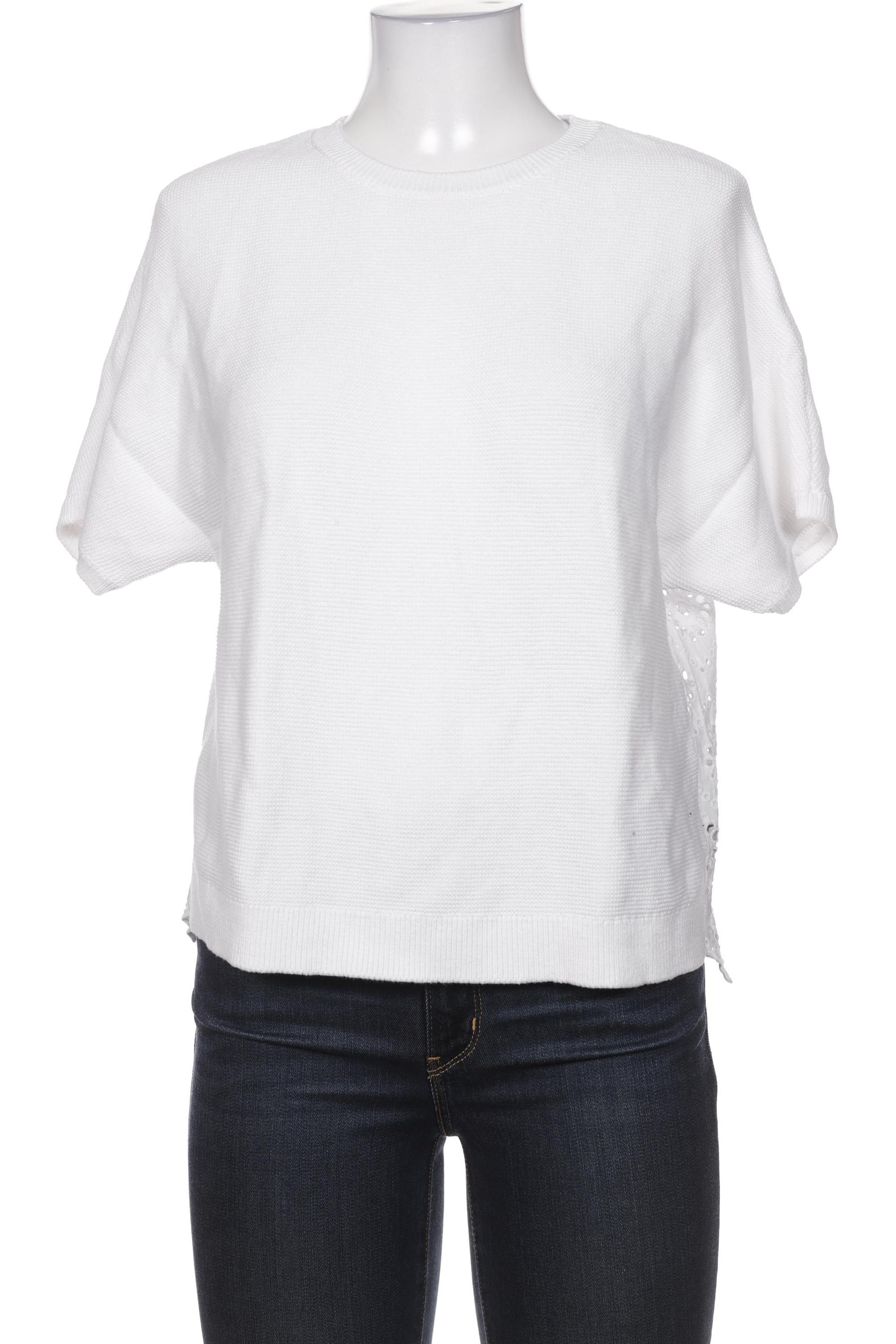 

Oui Damen Pullover, weiß, Gr. 36