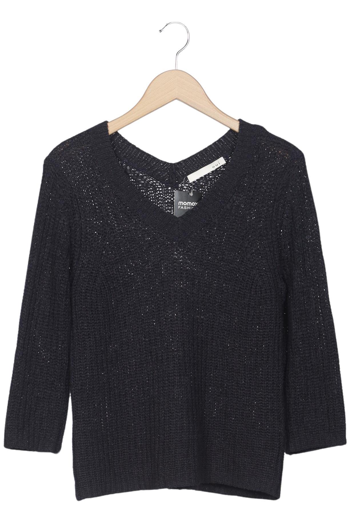

Oui Damen Pullover, marineblau, Gr. 36
