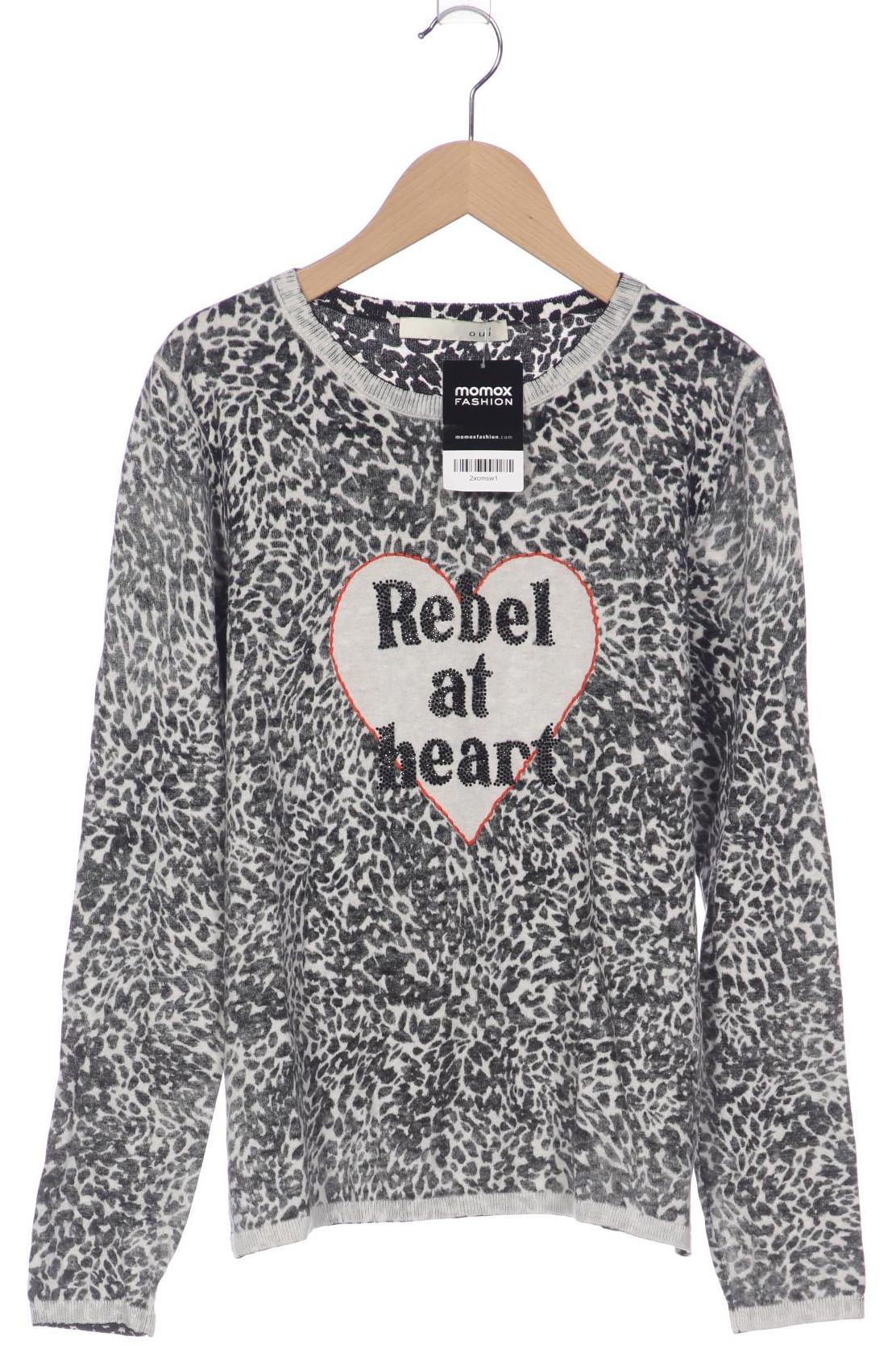 

Oui Damen Pullover, schwarz, Gr. 36