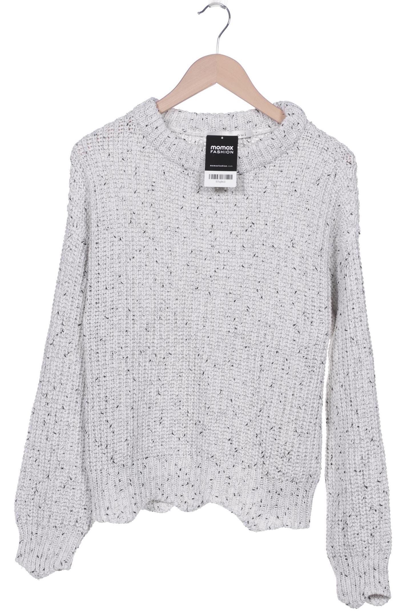 

Oui Damen Pullover, weiß, Gr. 36