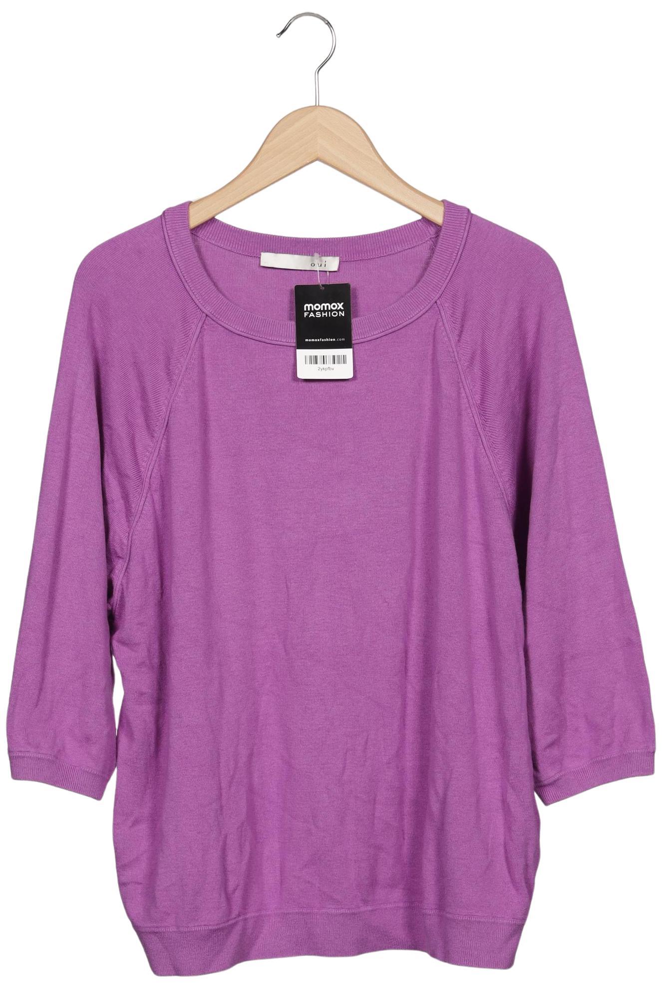 

Oui Damen Pullover, flieder, Gr. 42