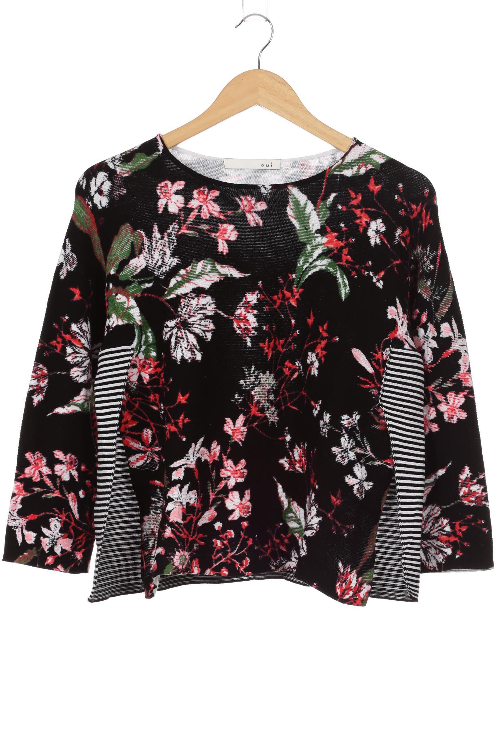 

Oui Damen Pullover, schwarz, Gr. 34