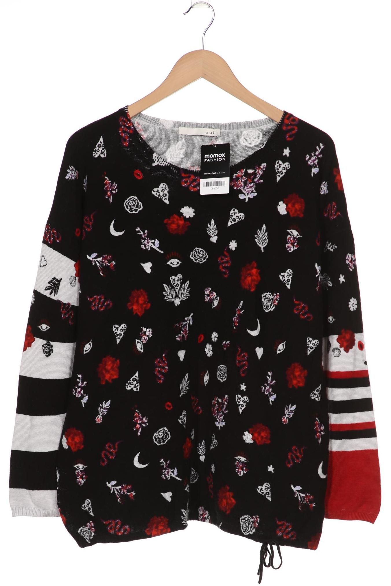 

Oui Damen Pullover, schwarz, Gr. 44