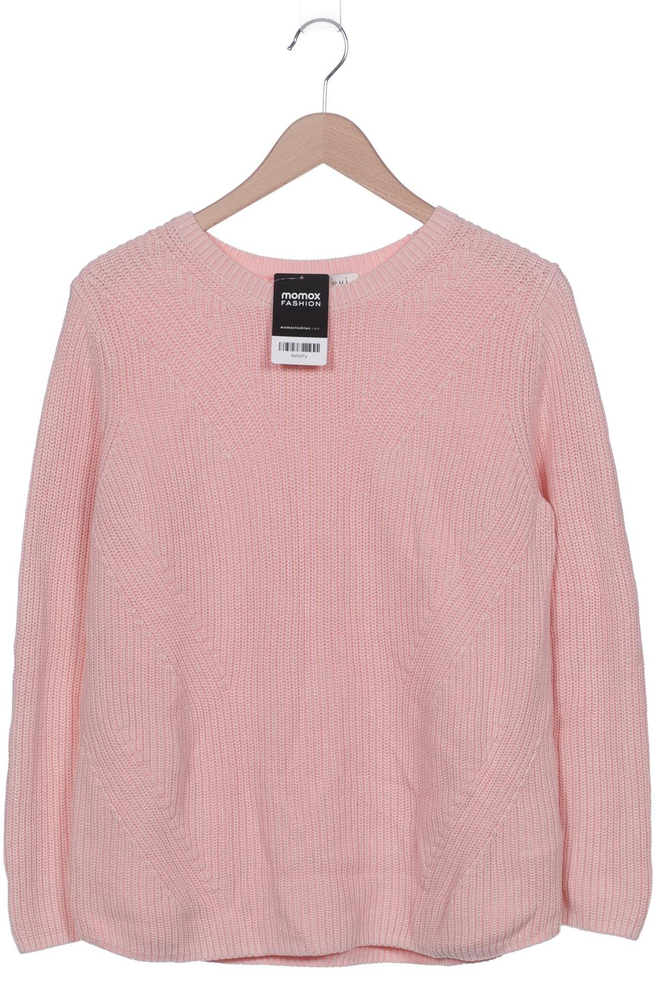 

Oui Damen Pullover, pink, Gr. 42
