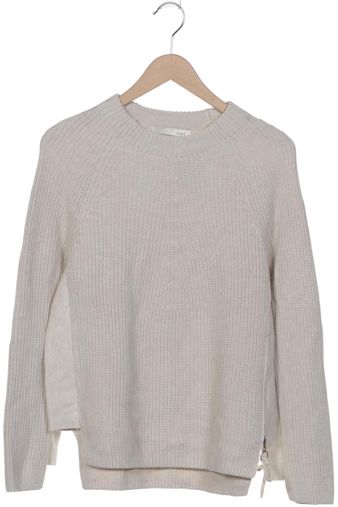 

Oui Damen Pullover, cremeweiß, Gr. 40