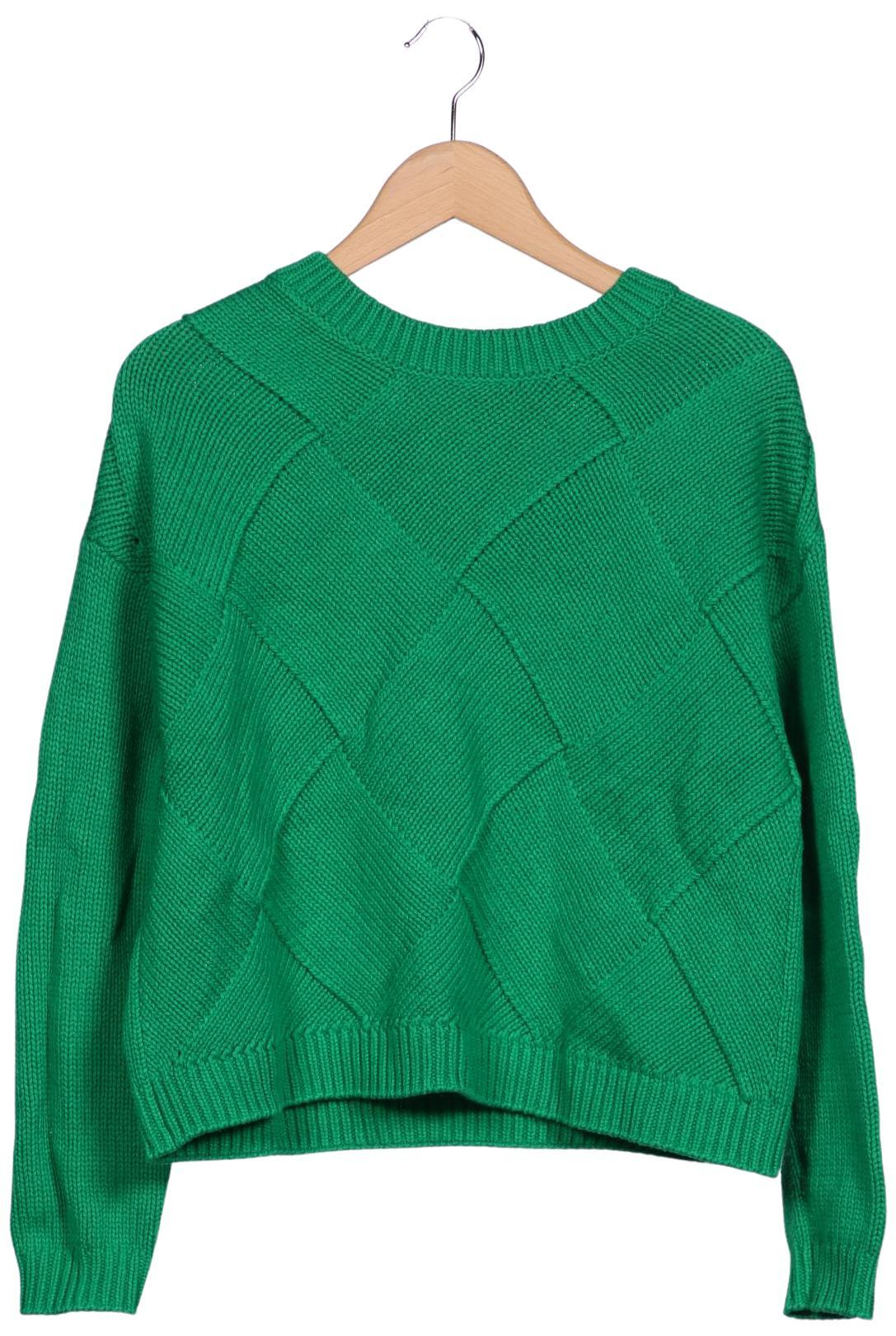 

Oui Damen Pullover, grün, Gr. 36
