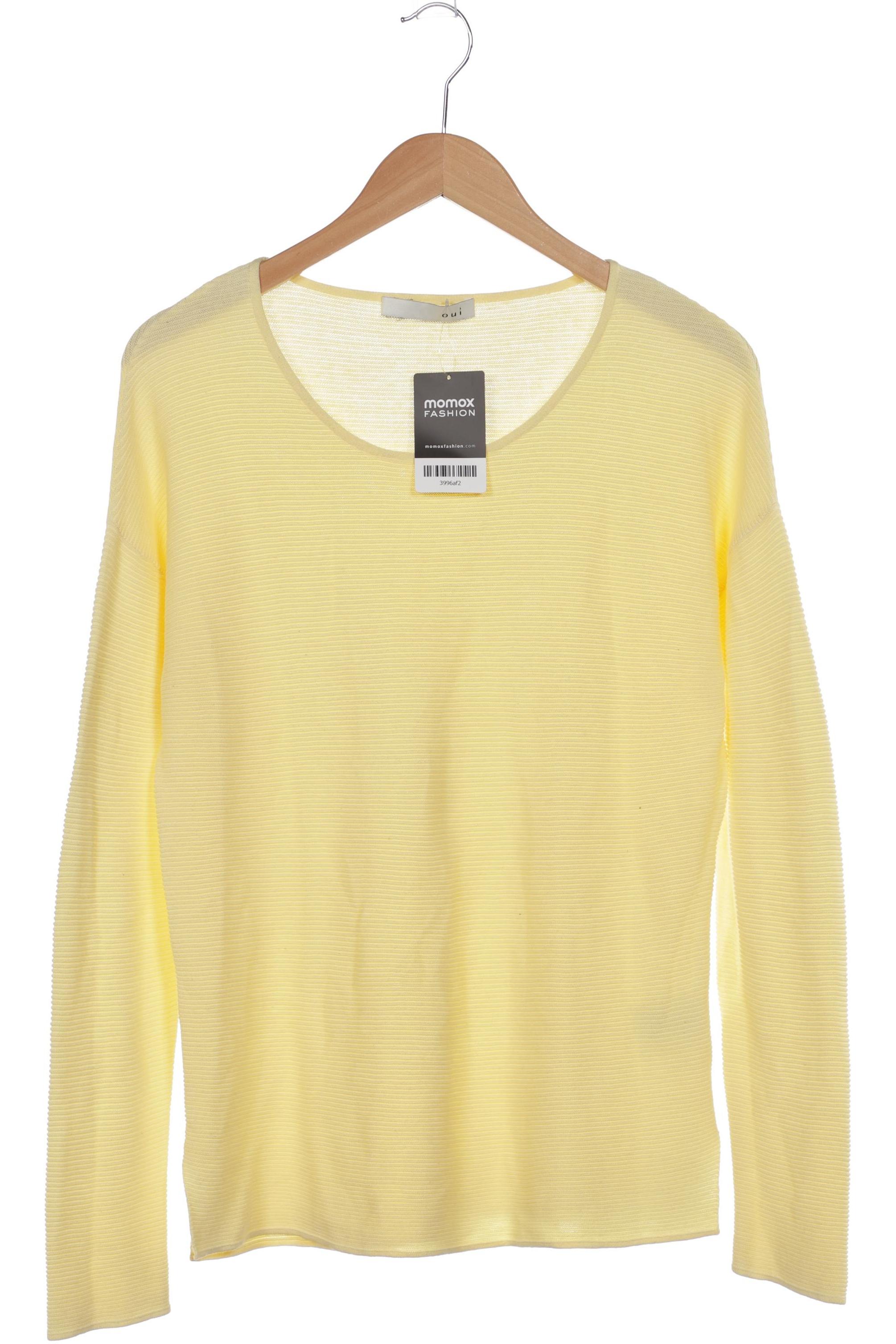 

Oui Damen Pullover, gelb, Gr. 40