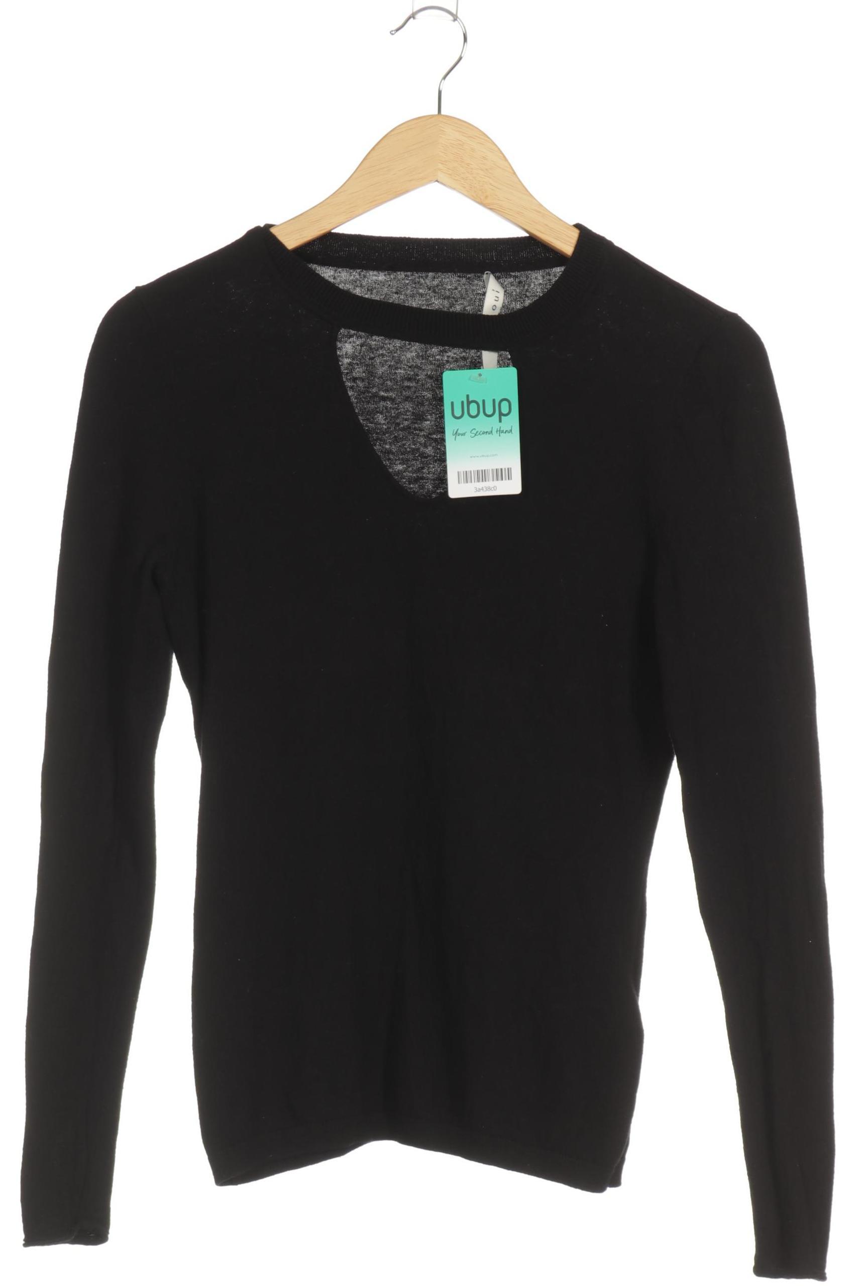

Oui Damen Pullover, schwarz, Gr. 36