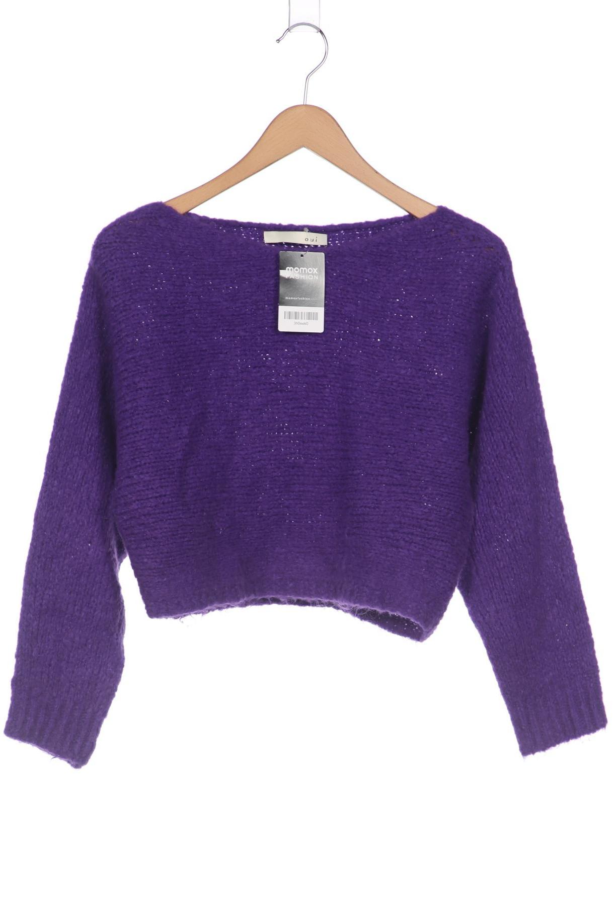 

Oui Damen Pullover, flieder, Gr. 34