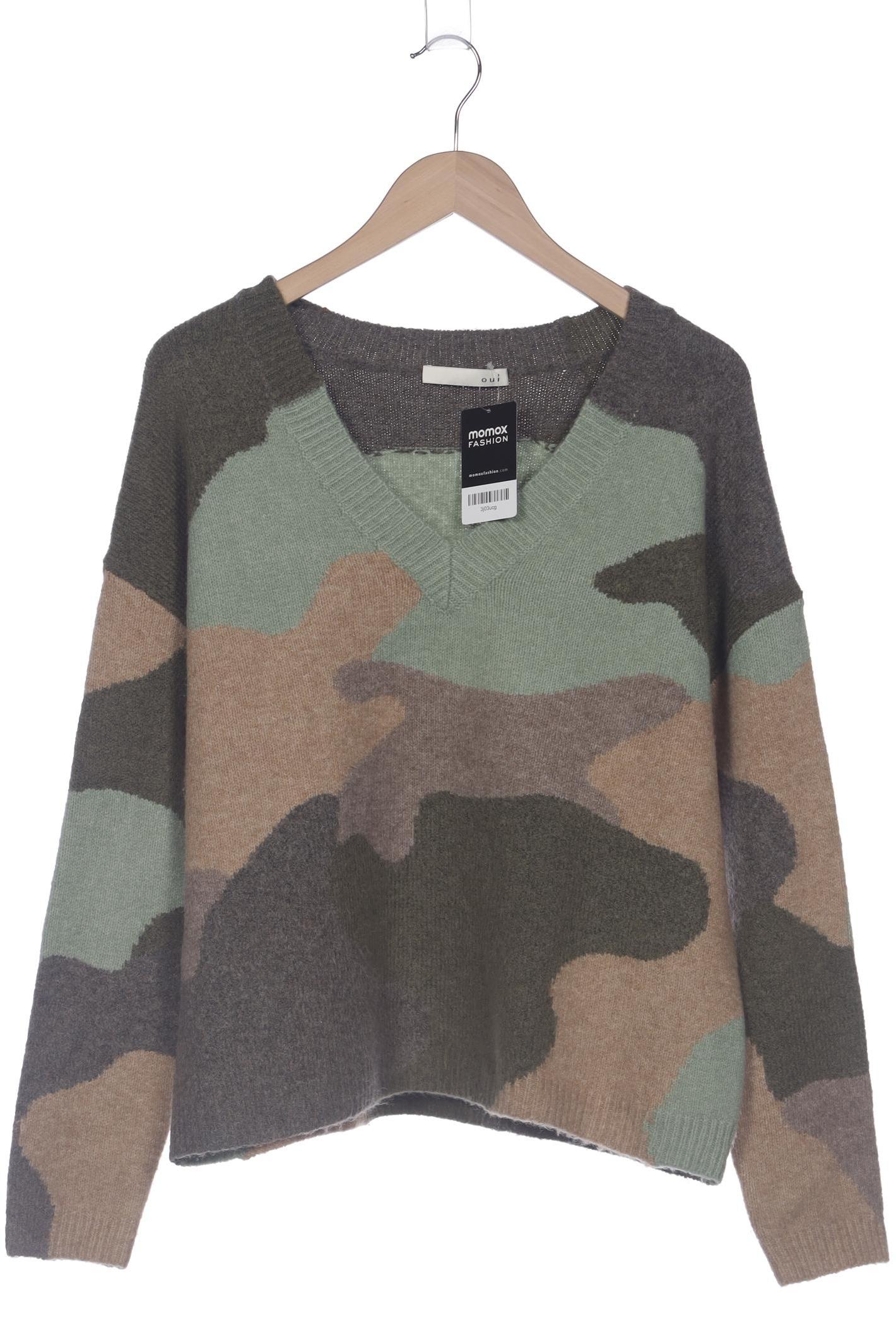 

Oui Damen Pullover, grün, Gr. 44