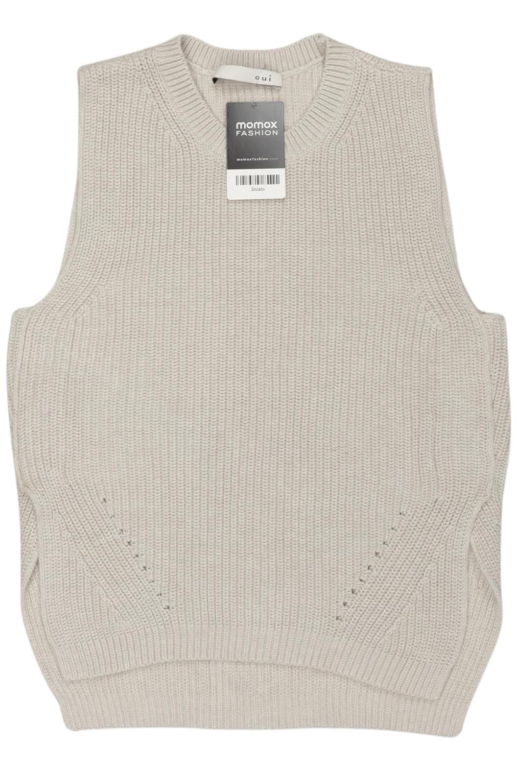 

Oui Damen Pullover, beige, Gr. 34