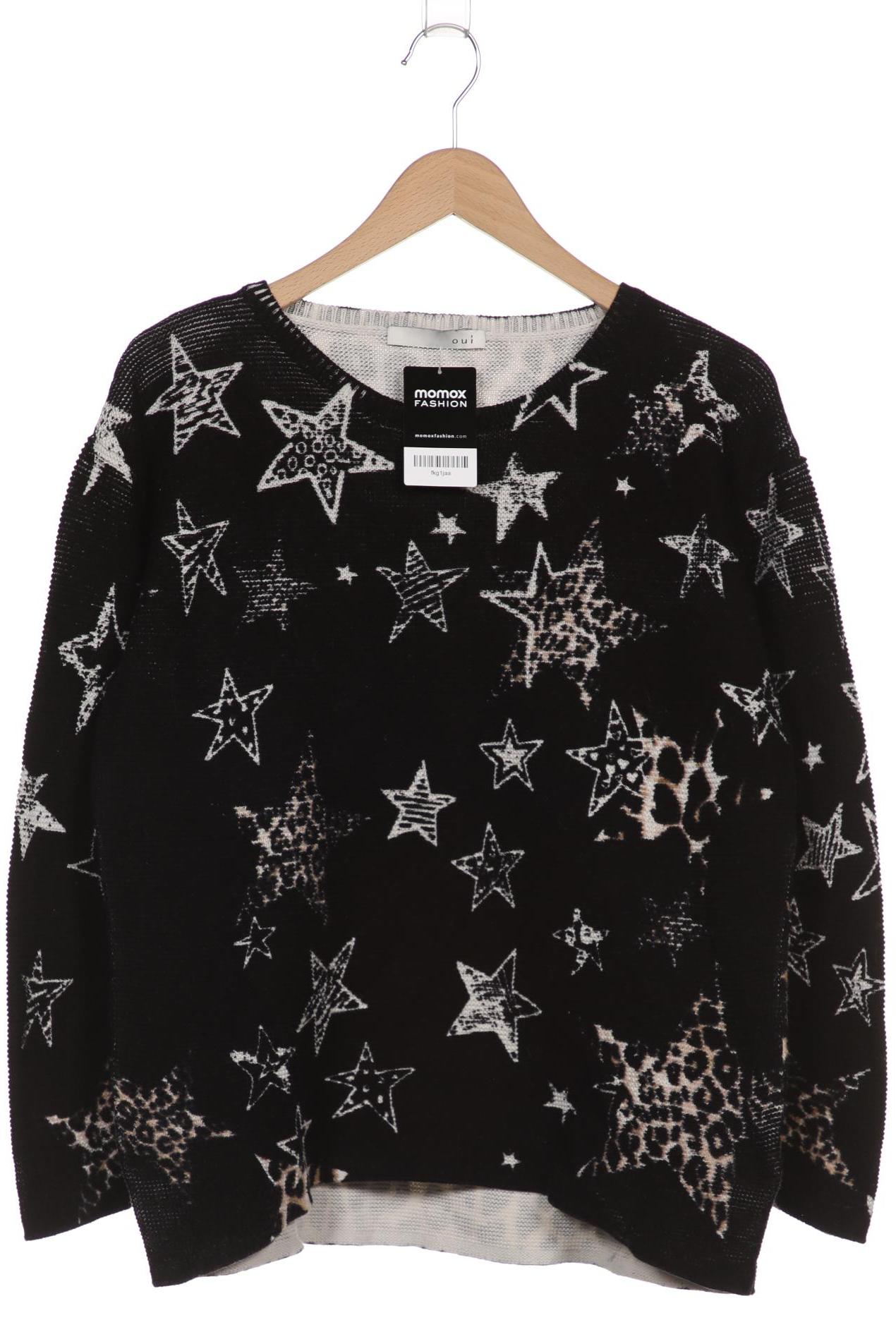 

Oui Damen Pullover, schwarz, Gr. 40