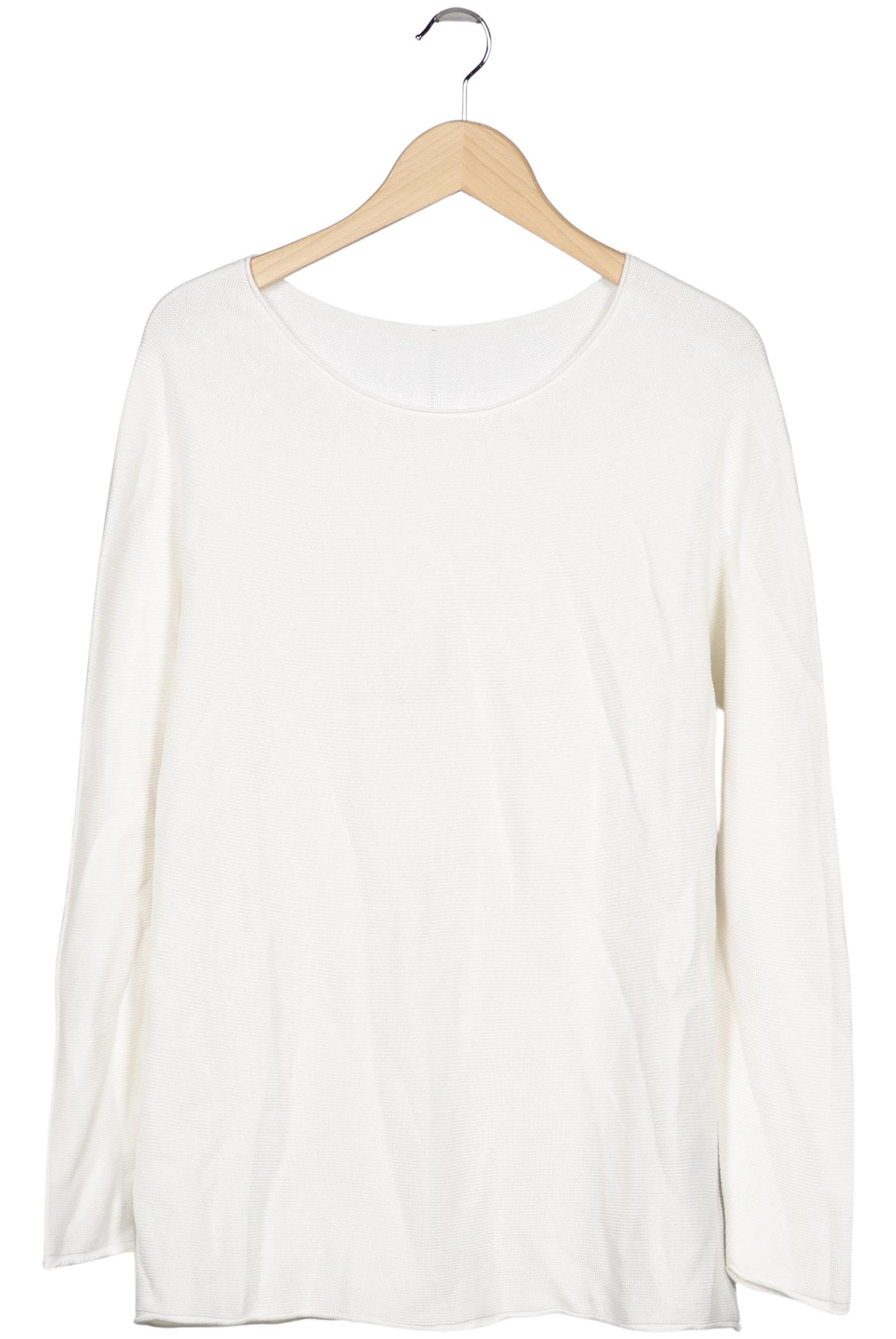 

Oui Damen Pullover, weiß, Gr. 40