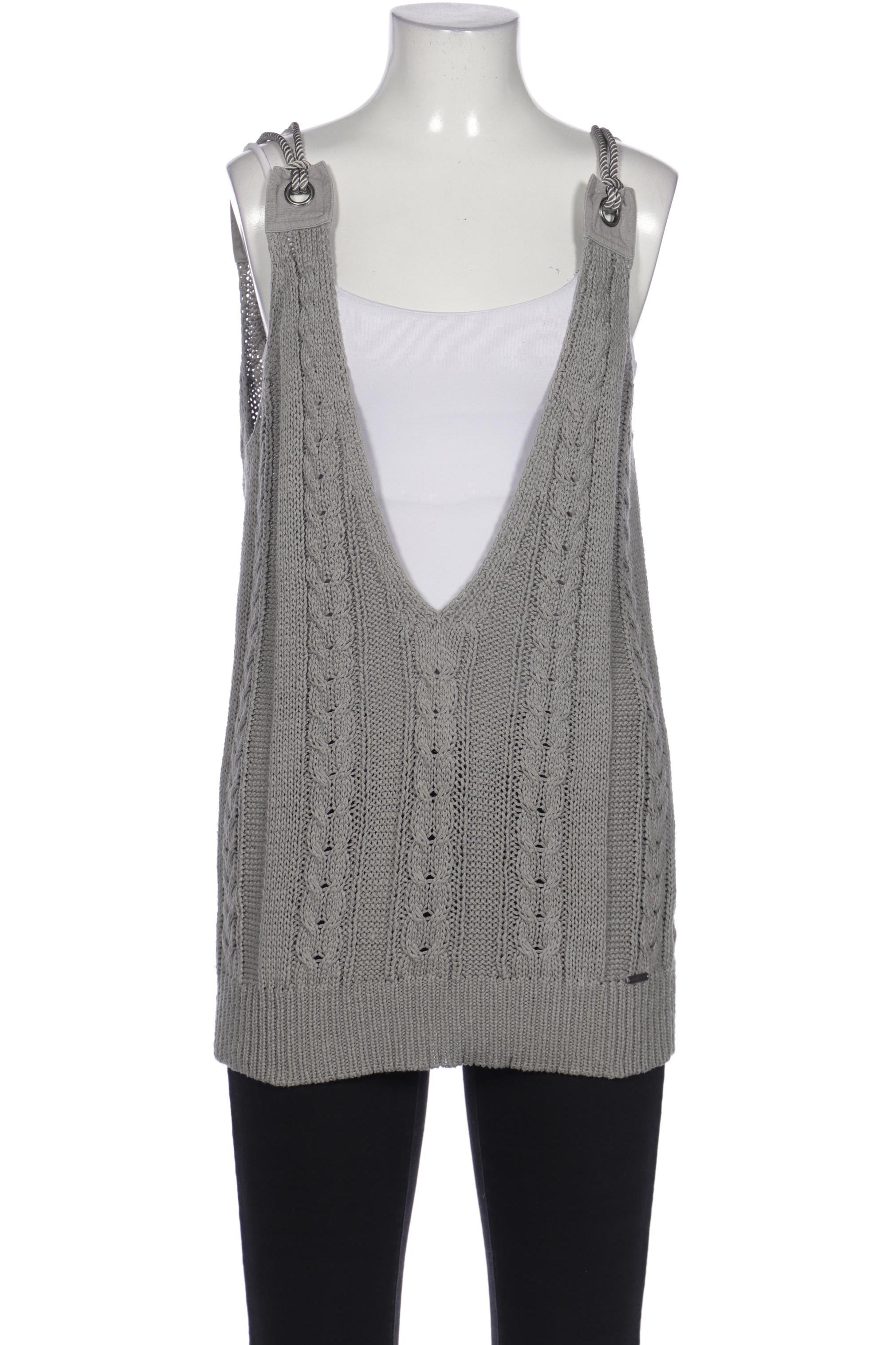 

Oui Damen Pullover, grau, Gr. 36