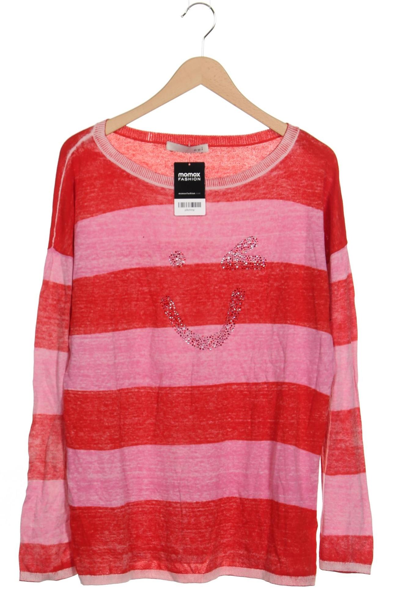 

Oui Damen Pullover, pink, Gr. 42