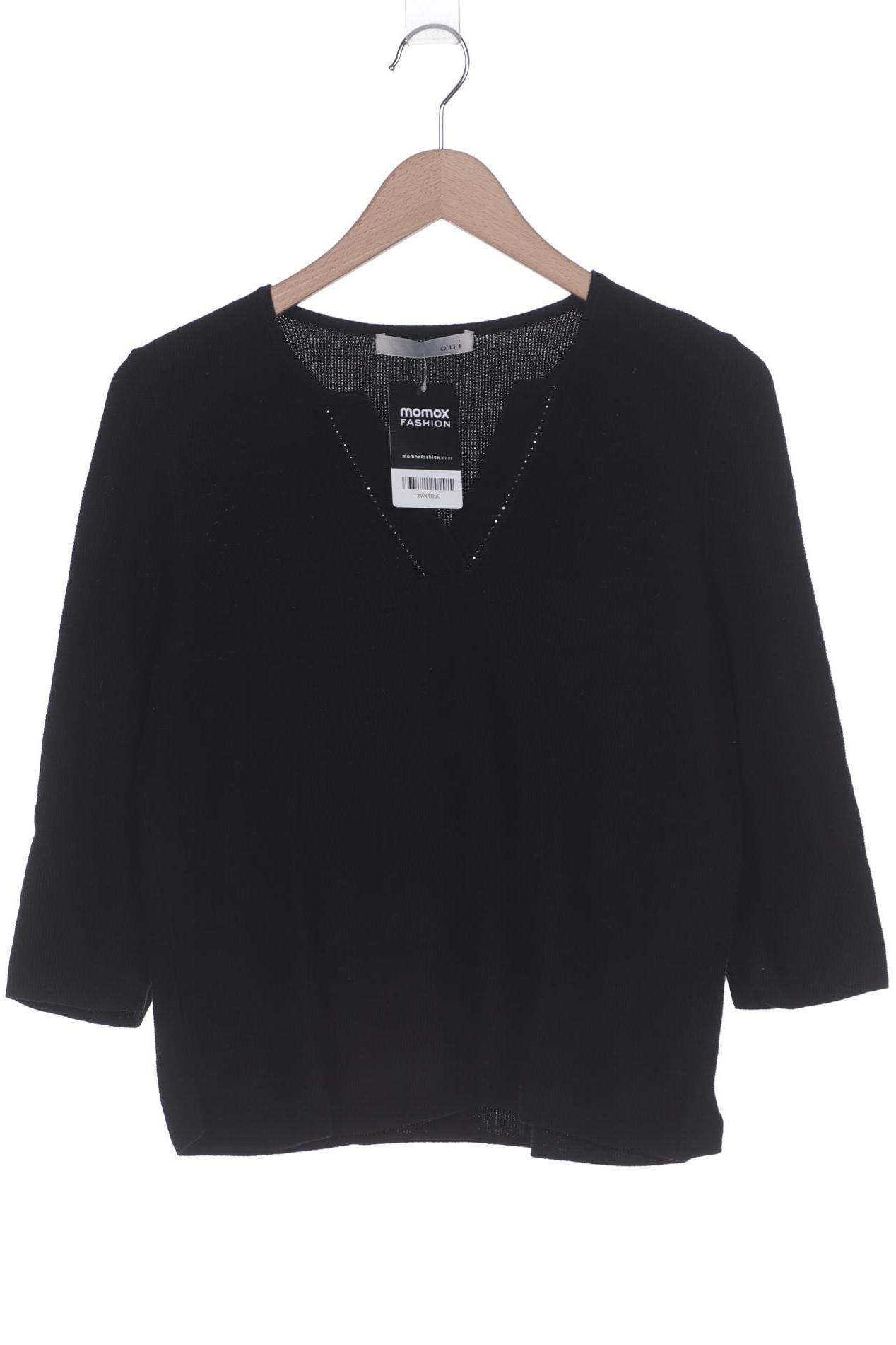 

Oui Damen Pullover, schwarz, Gr. 40