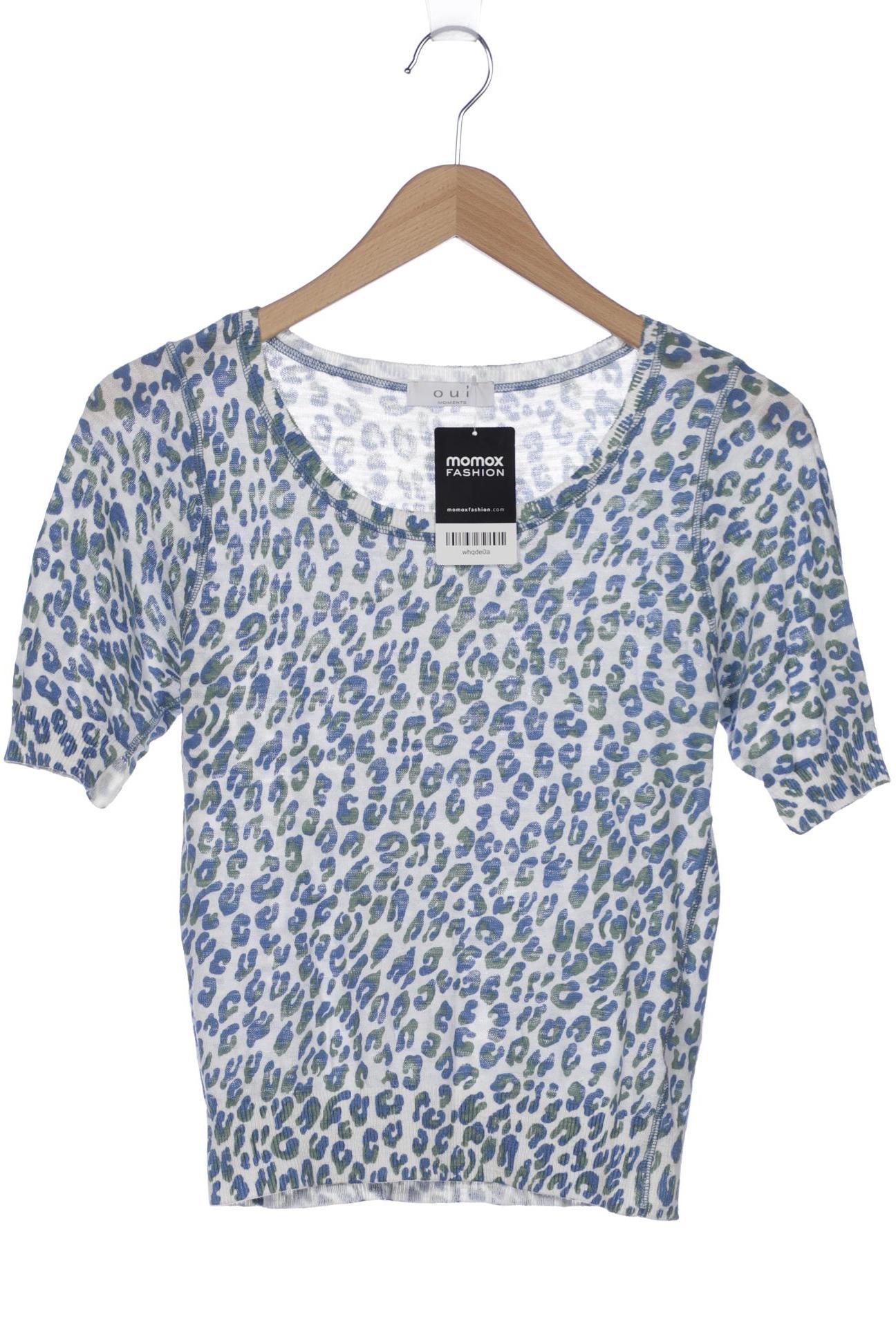 

Oui Damen Pullover, blau, Gr. 34