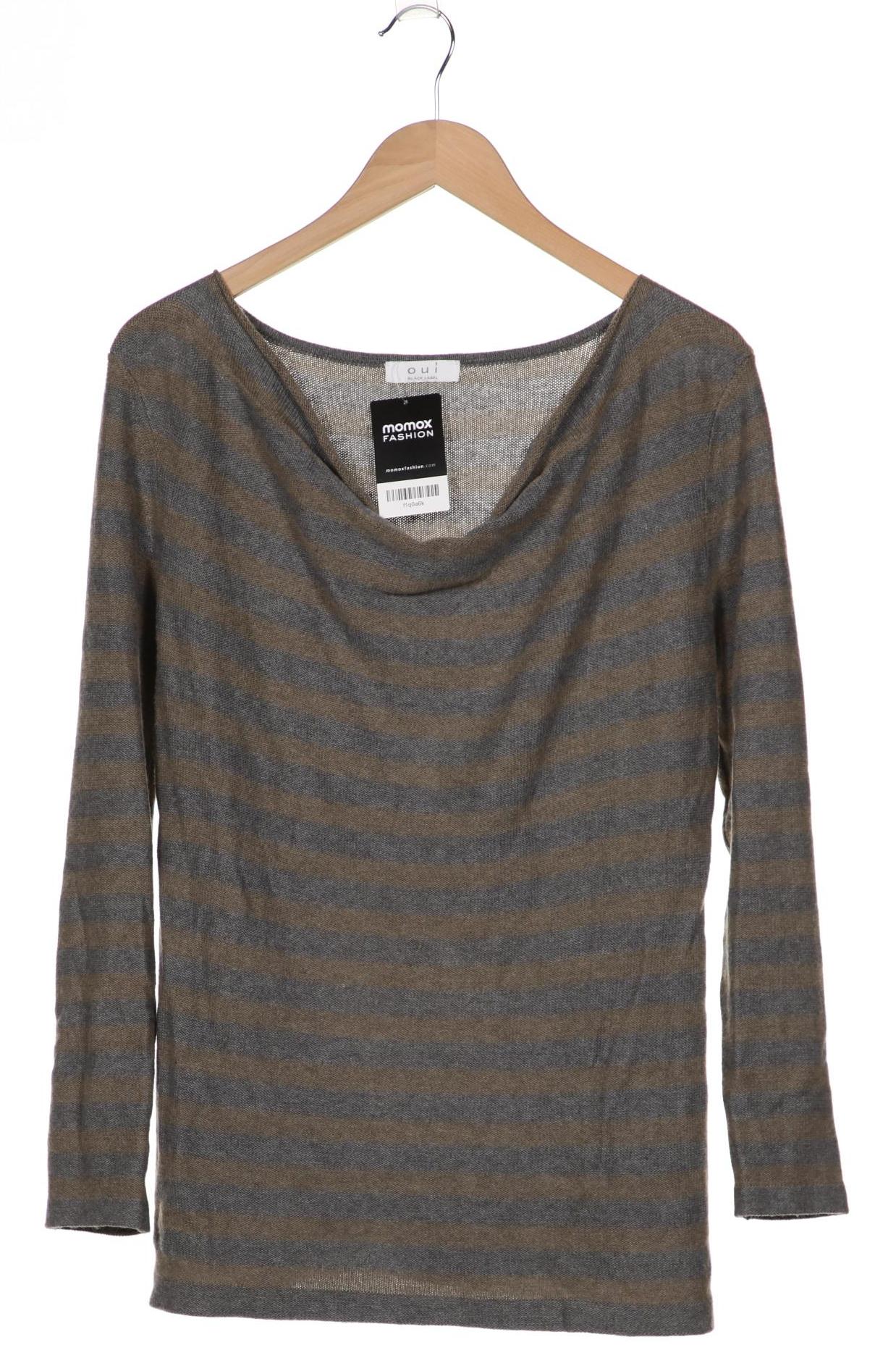 

Oui Damen Pullover, grau, Gr. 36
