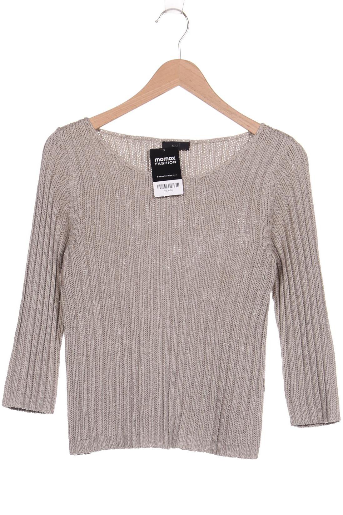 

Oui Damen Pullover, beige, Gr. 38