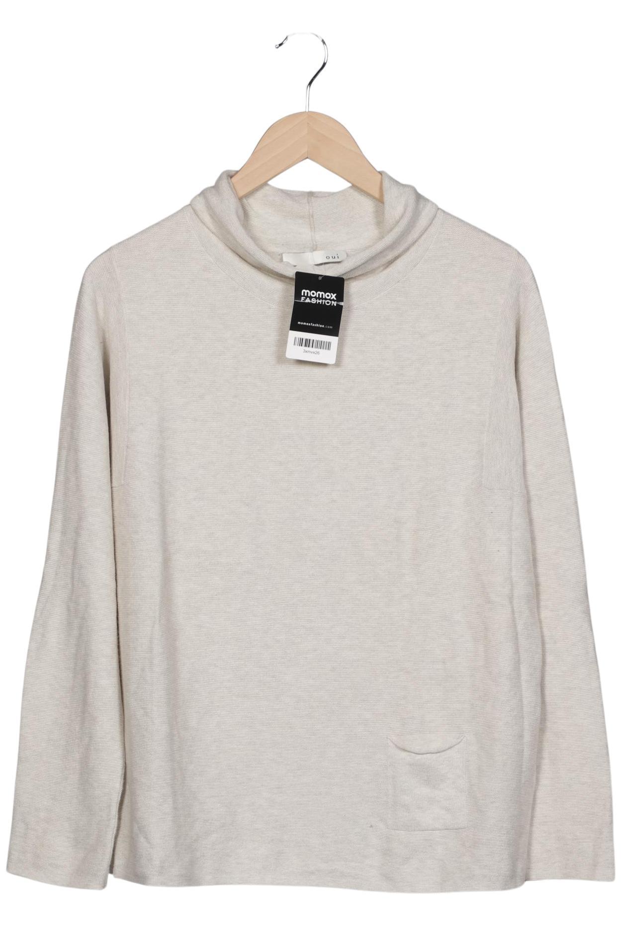 

Oui Damen Pullover, beige, Gr. 40
