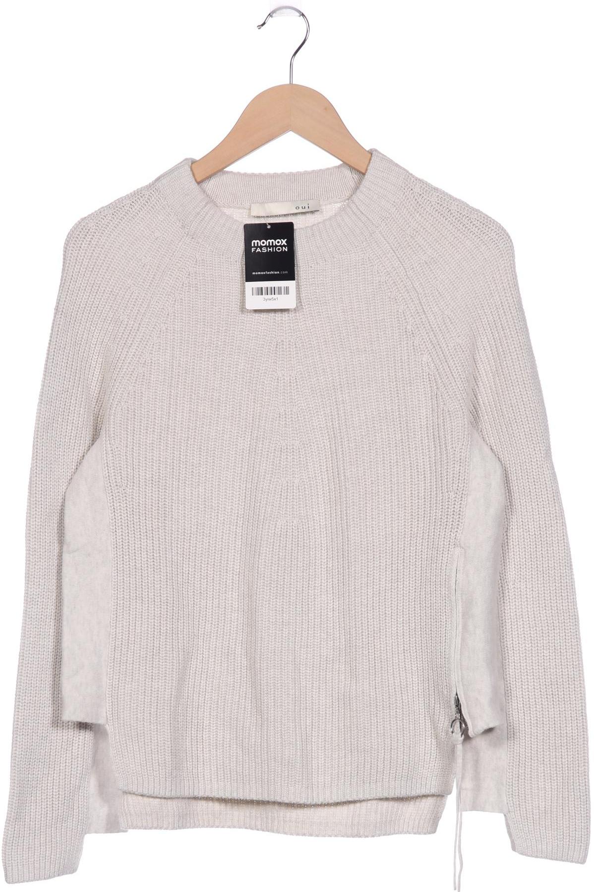 

Oui Damen Pullover, cremeweiß, Gr. 38
