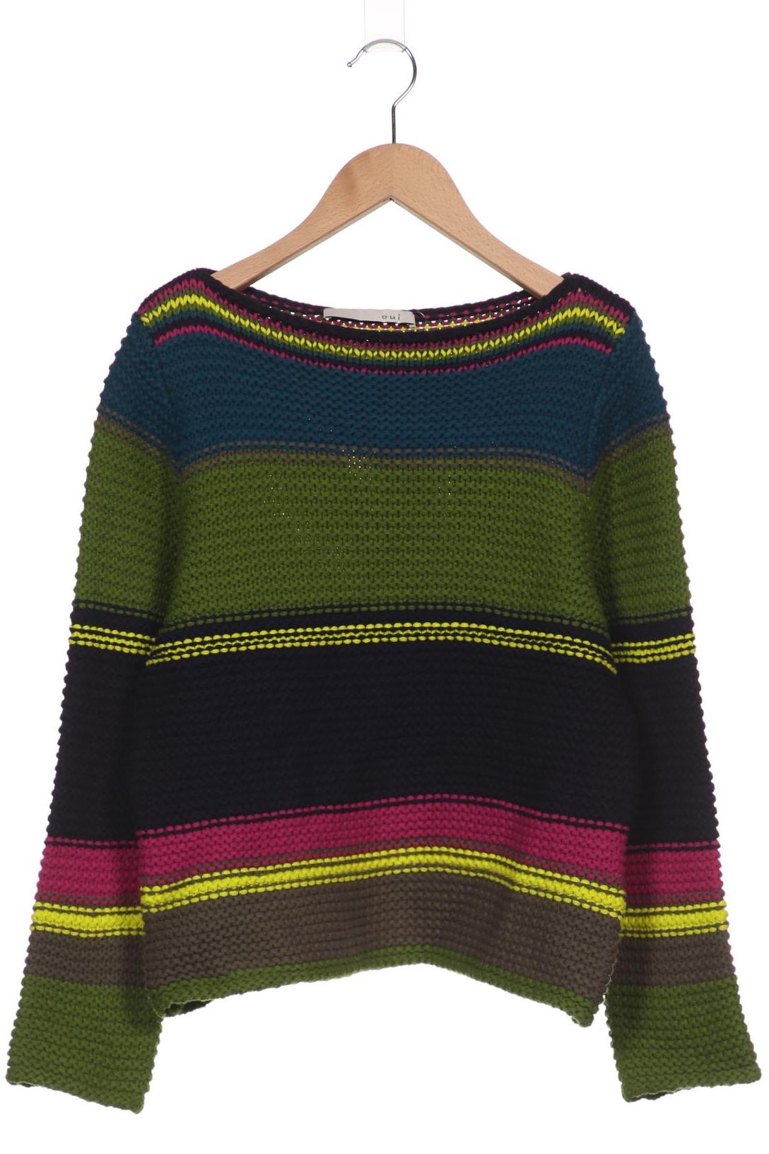 

Oui Damen Pullover, grün, Gr. 36