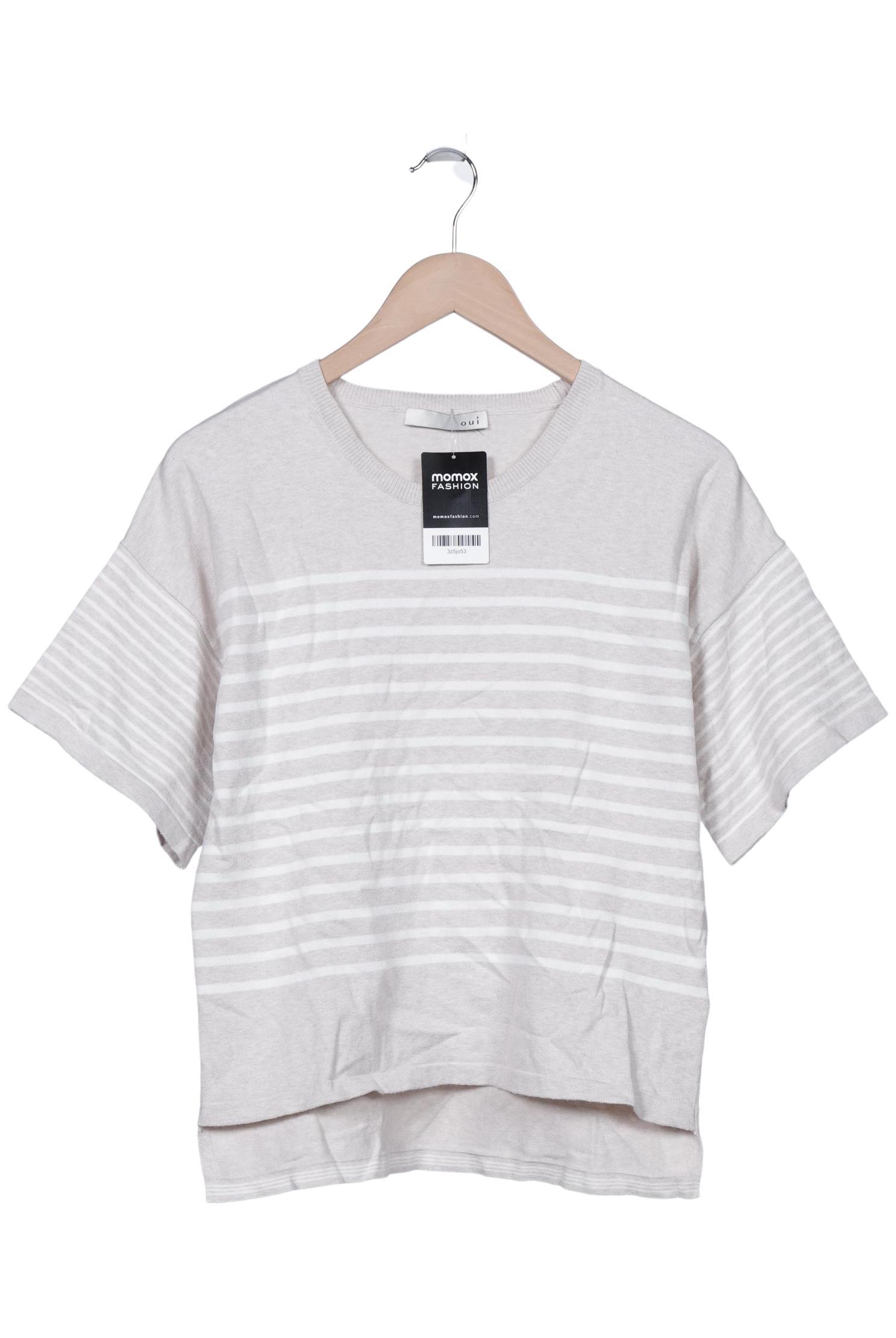 

Oui Damen Pullover, beige, Gr. 36