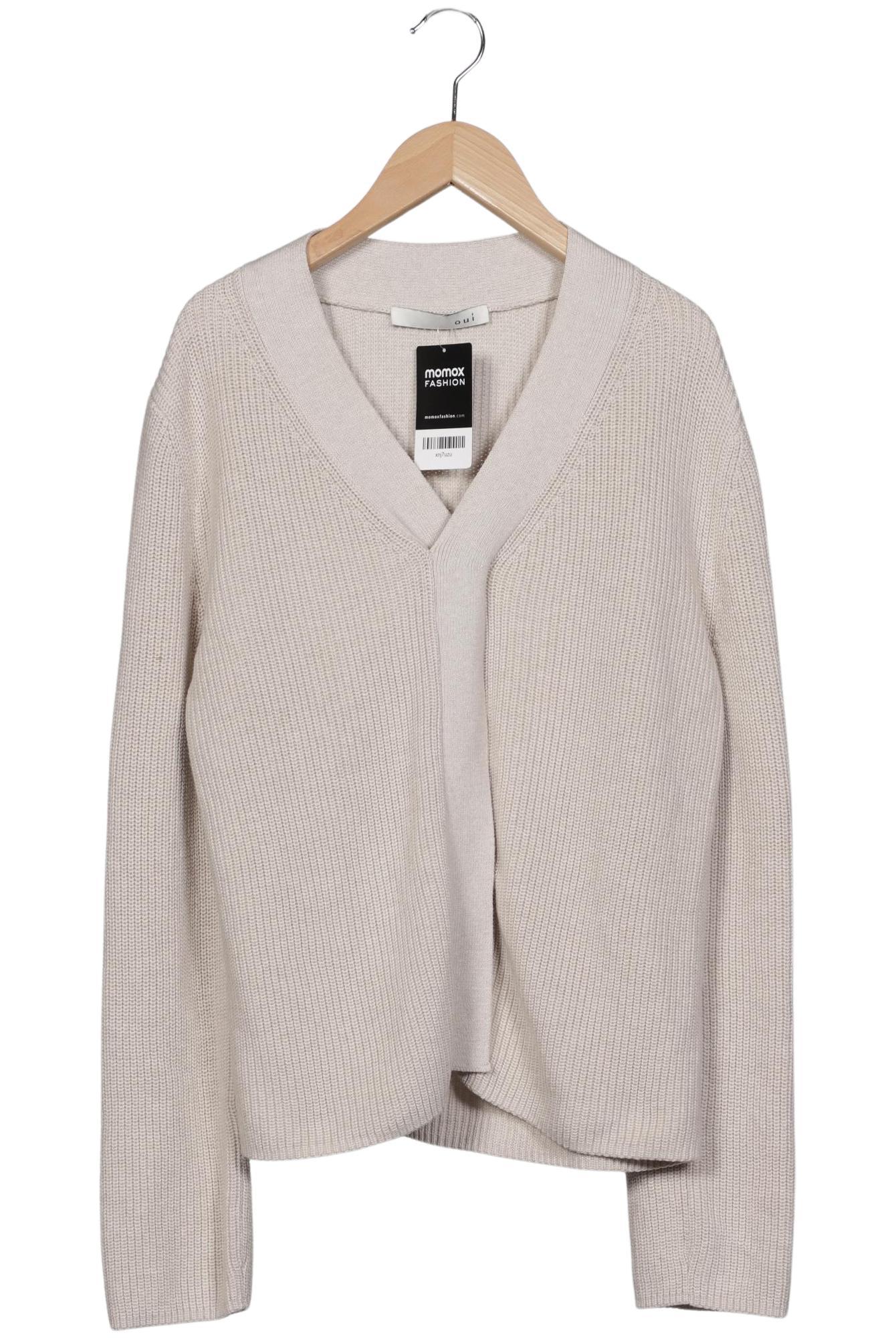 

Oui Damen Pullover, cremeweiß, Gr. 42