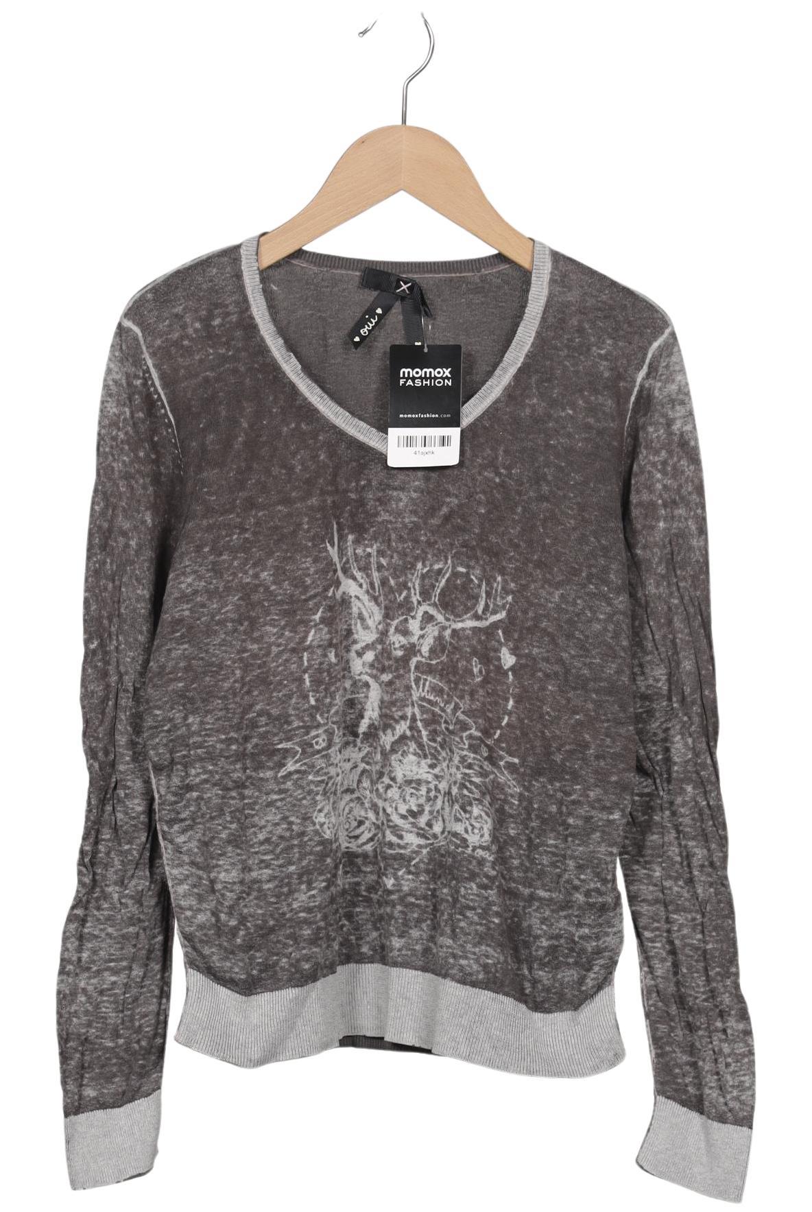 

Oui Damen Pullover, grau, Gr. 40