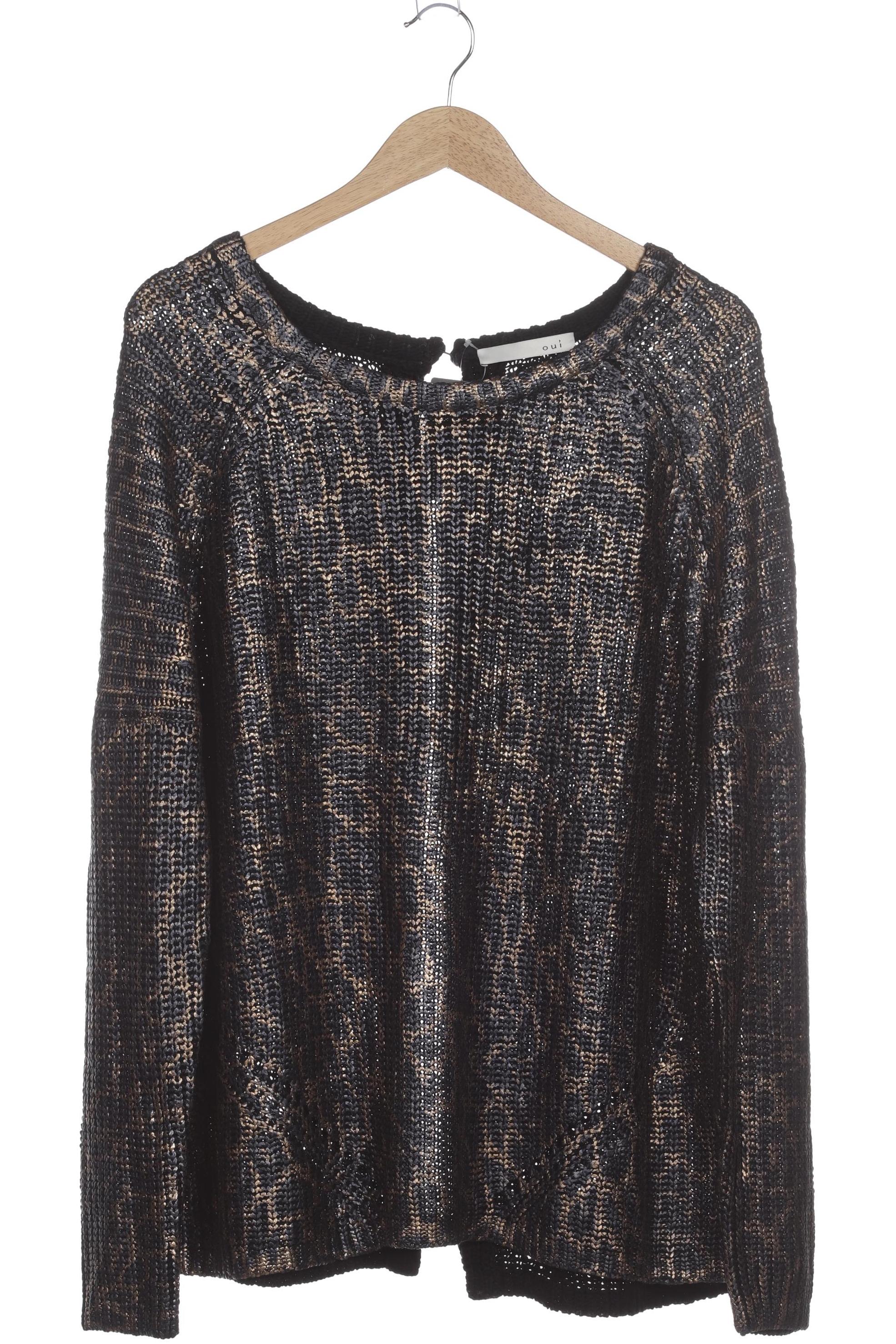 

Oui Damen Pullover, blau, Gr. 46