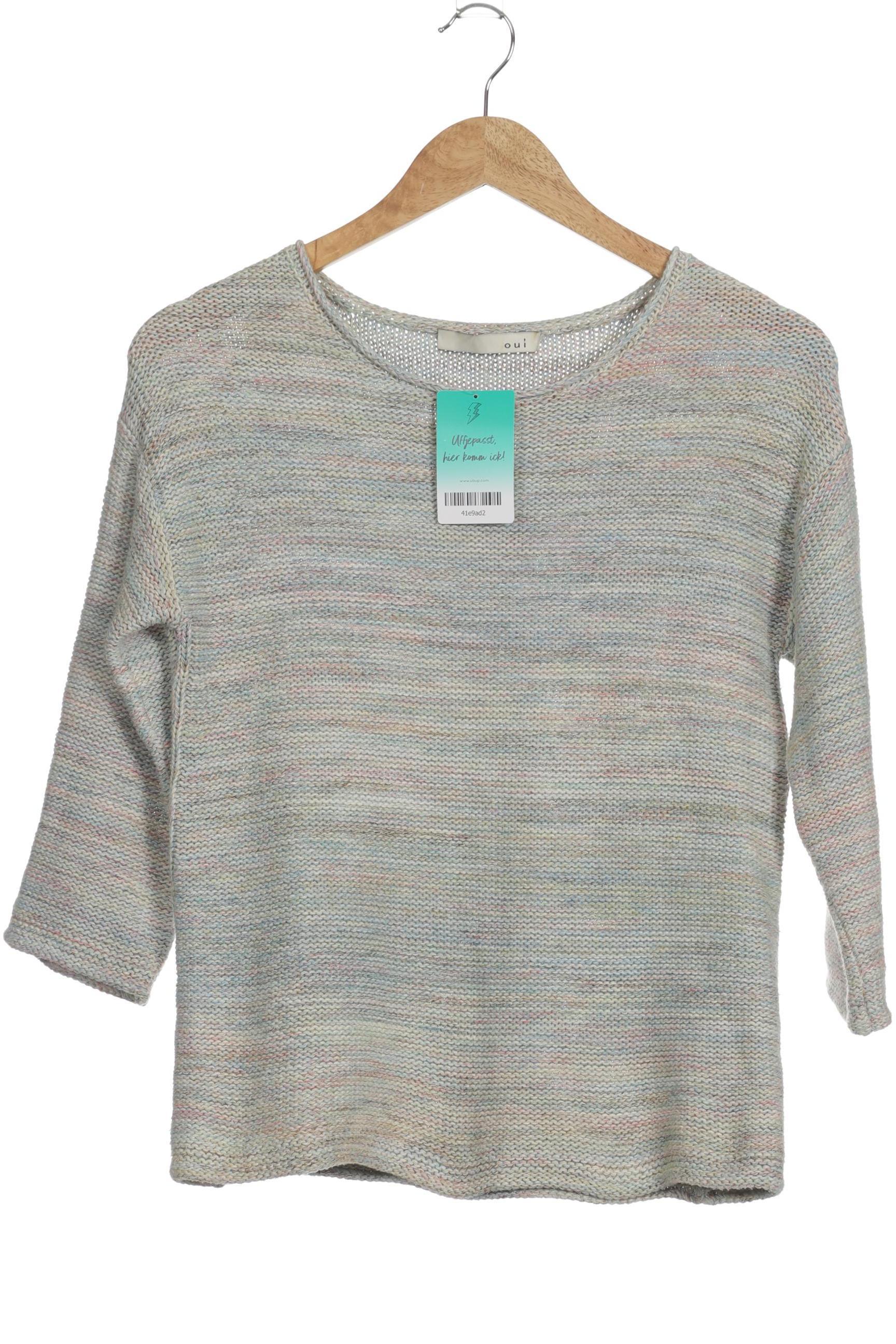 

Oui Damen Pullover, türkis, Gr. 36