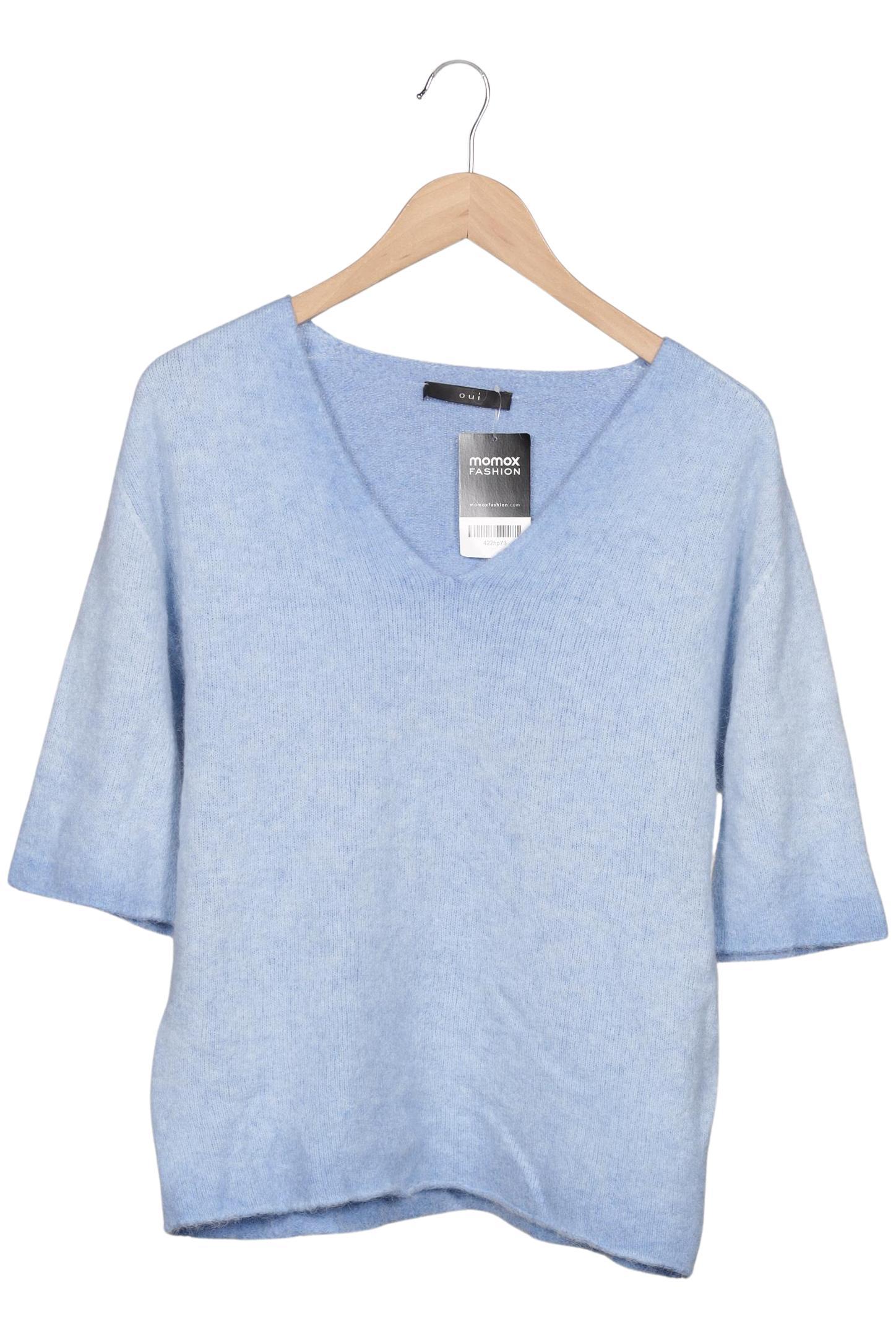 

Oui Damen Pullover, hellblau, Gr. 38